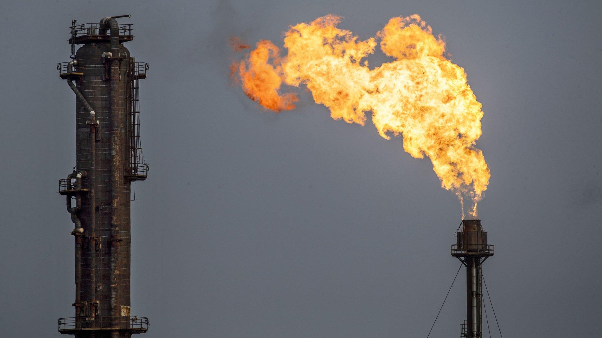 Flaring at Mossmorran