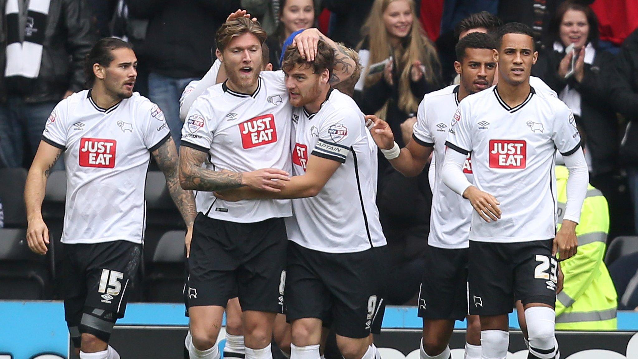 Derby celebrate