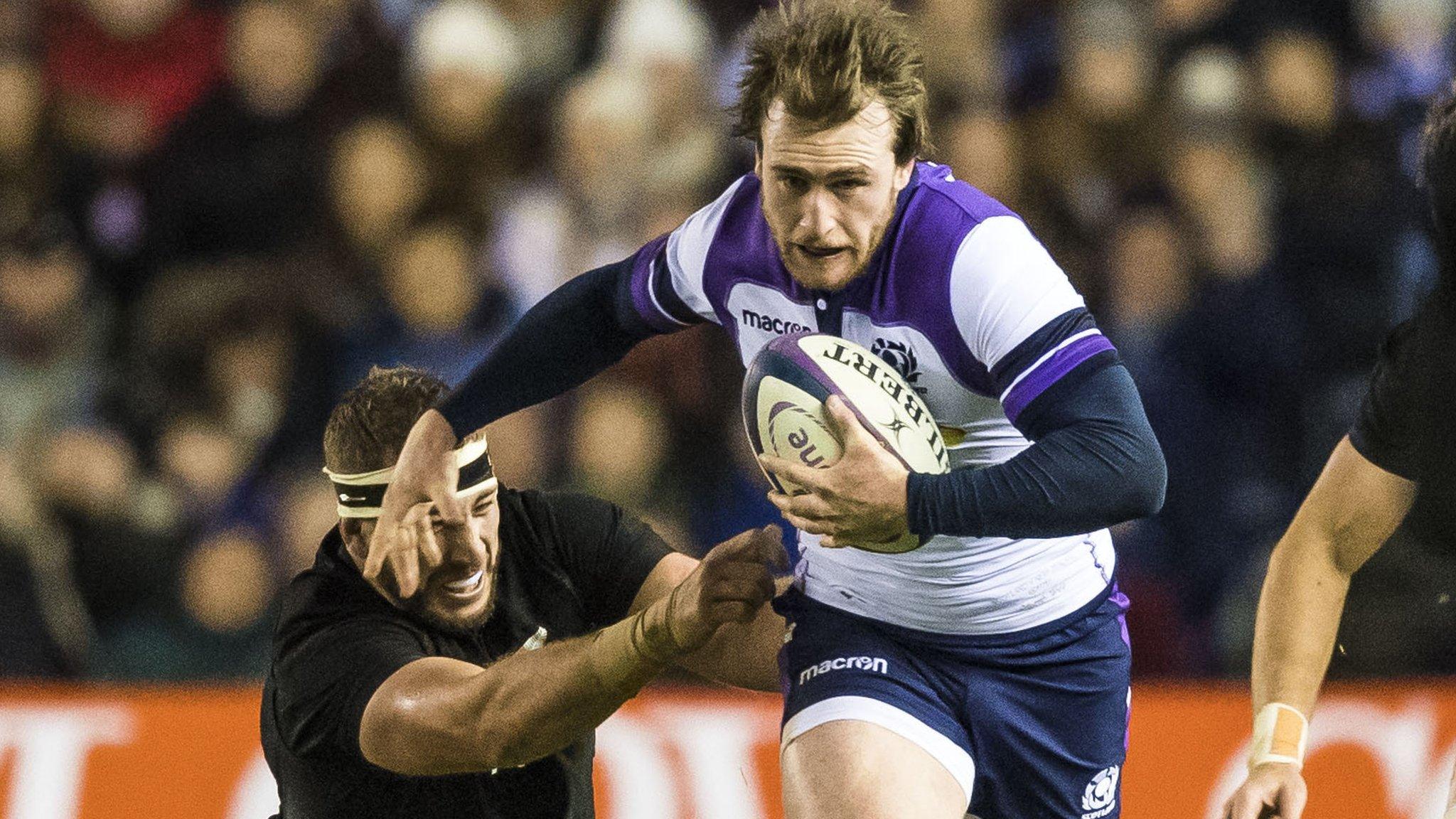 Stuart Hogg v the All Blacks