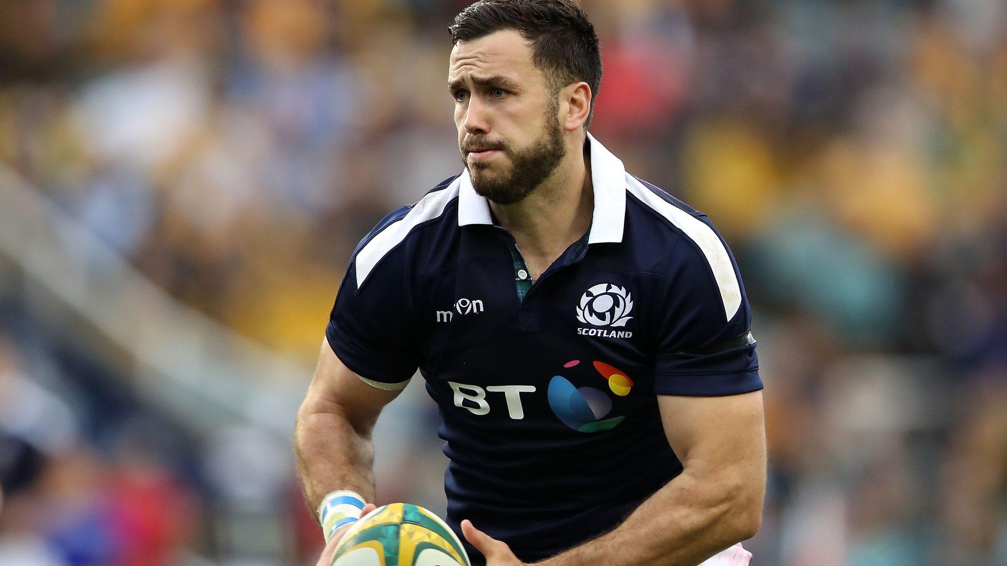 Scotland centre Alex Dunbar