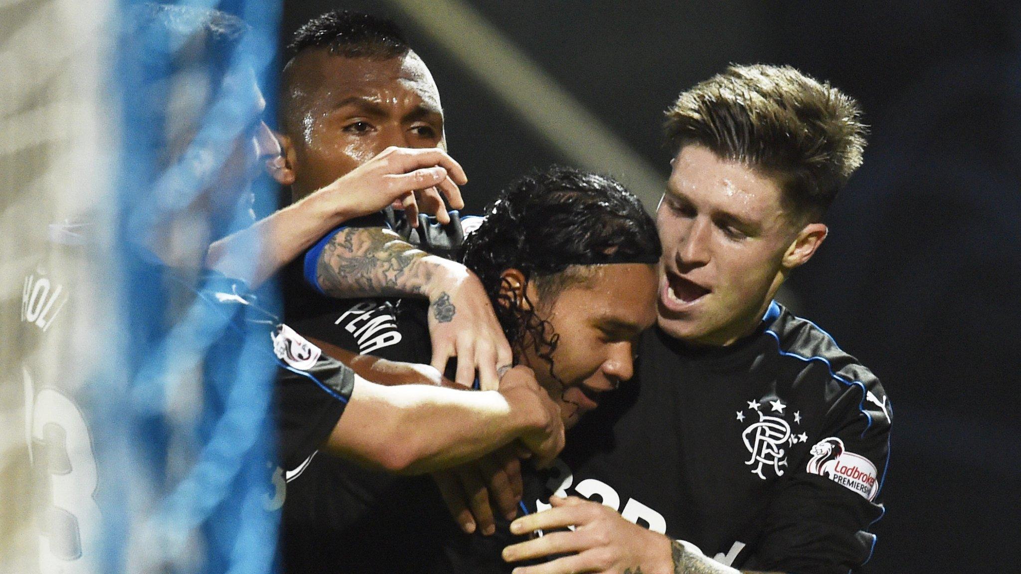 Rangers celebrate