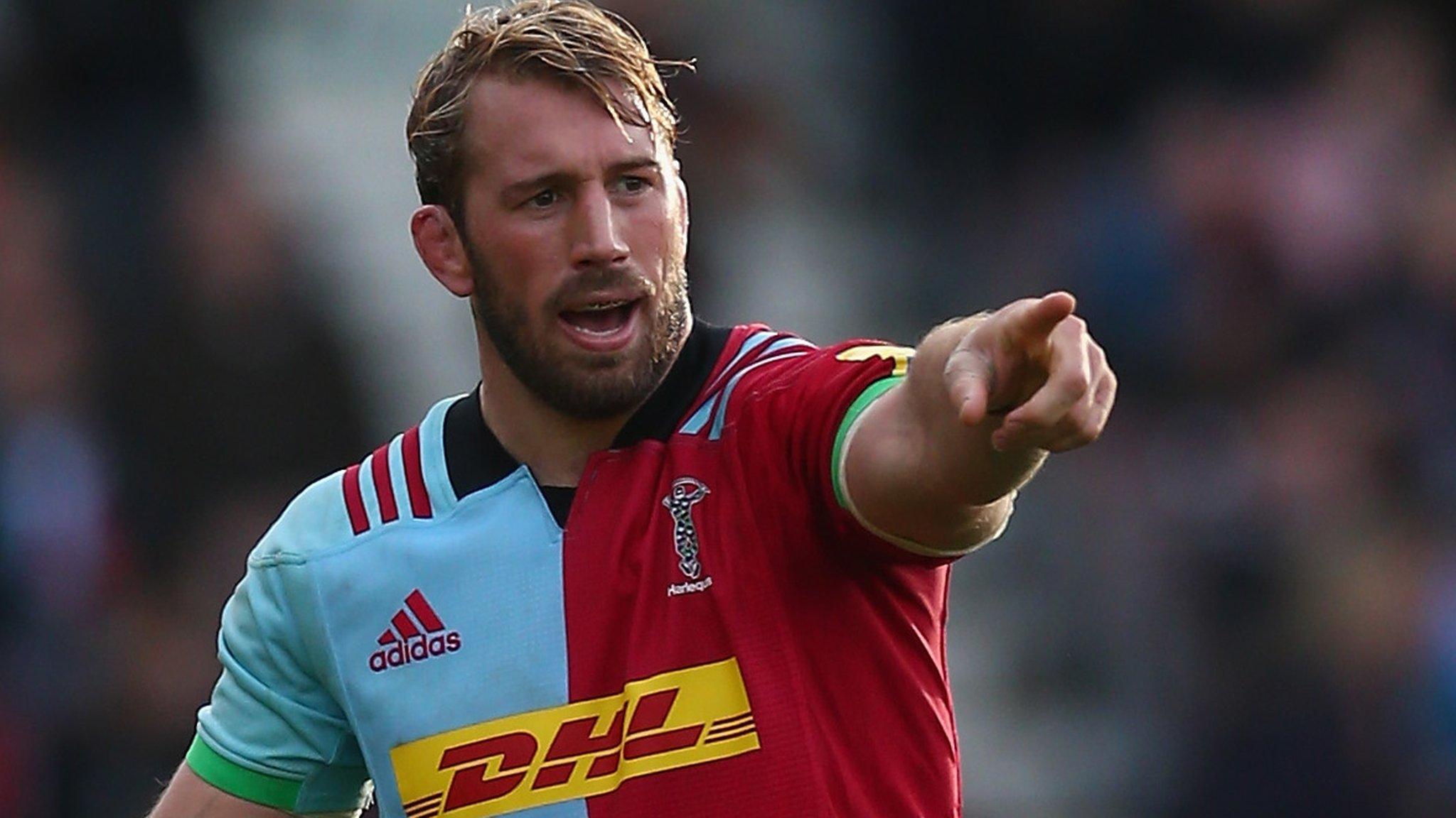 Chris Robshaw in action for Harlequins