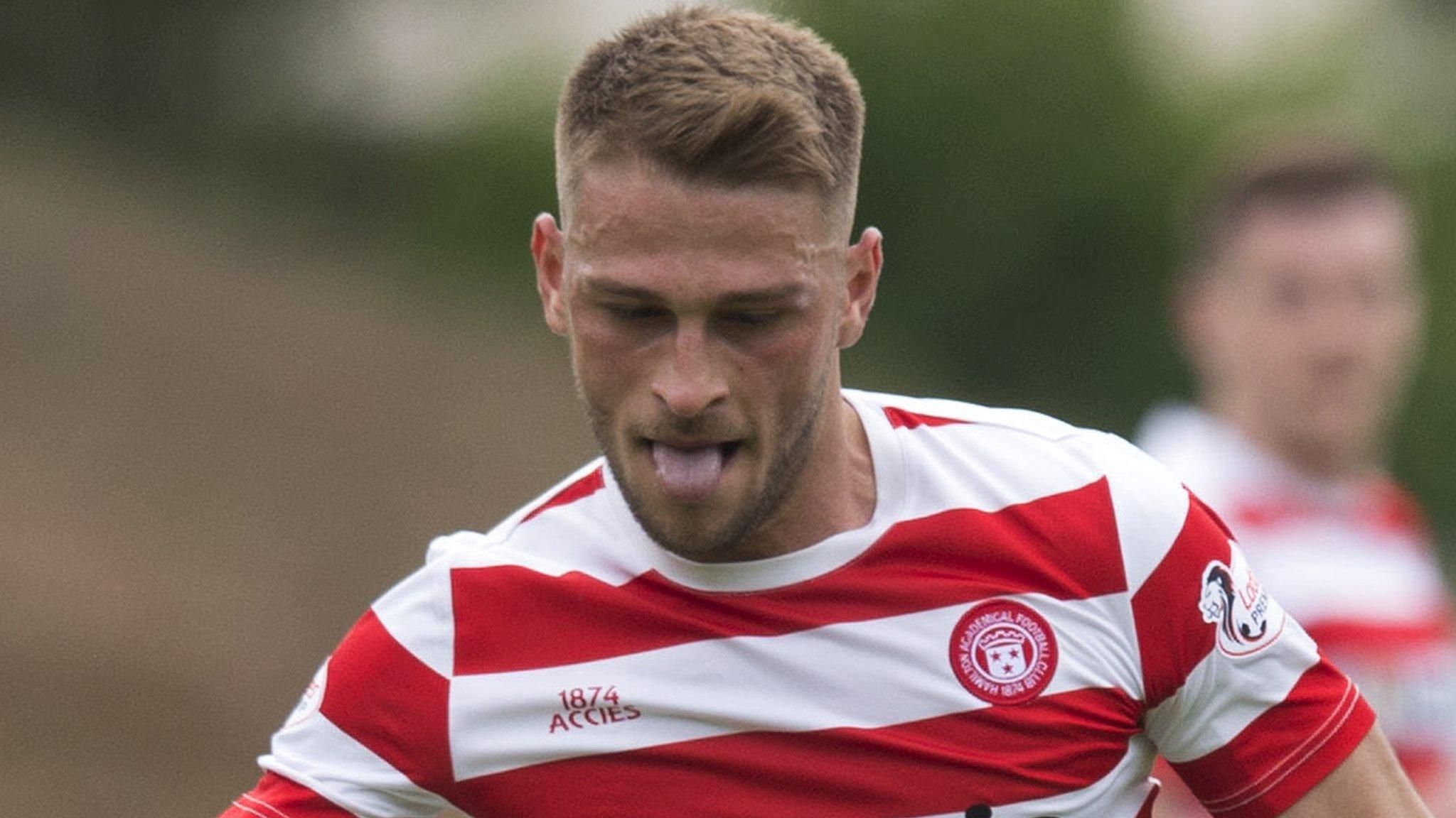 Hamilton Accies midfielder Gramoz Kurtaj