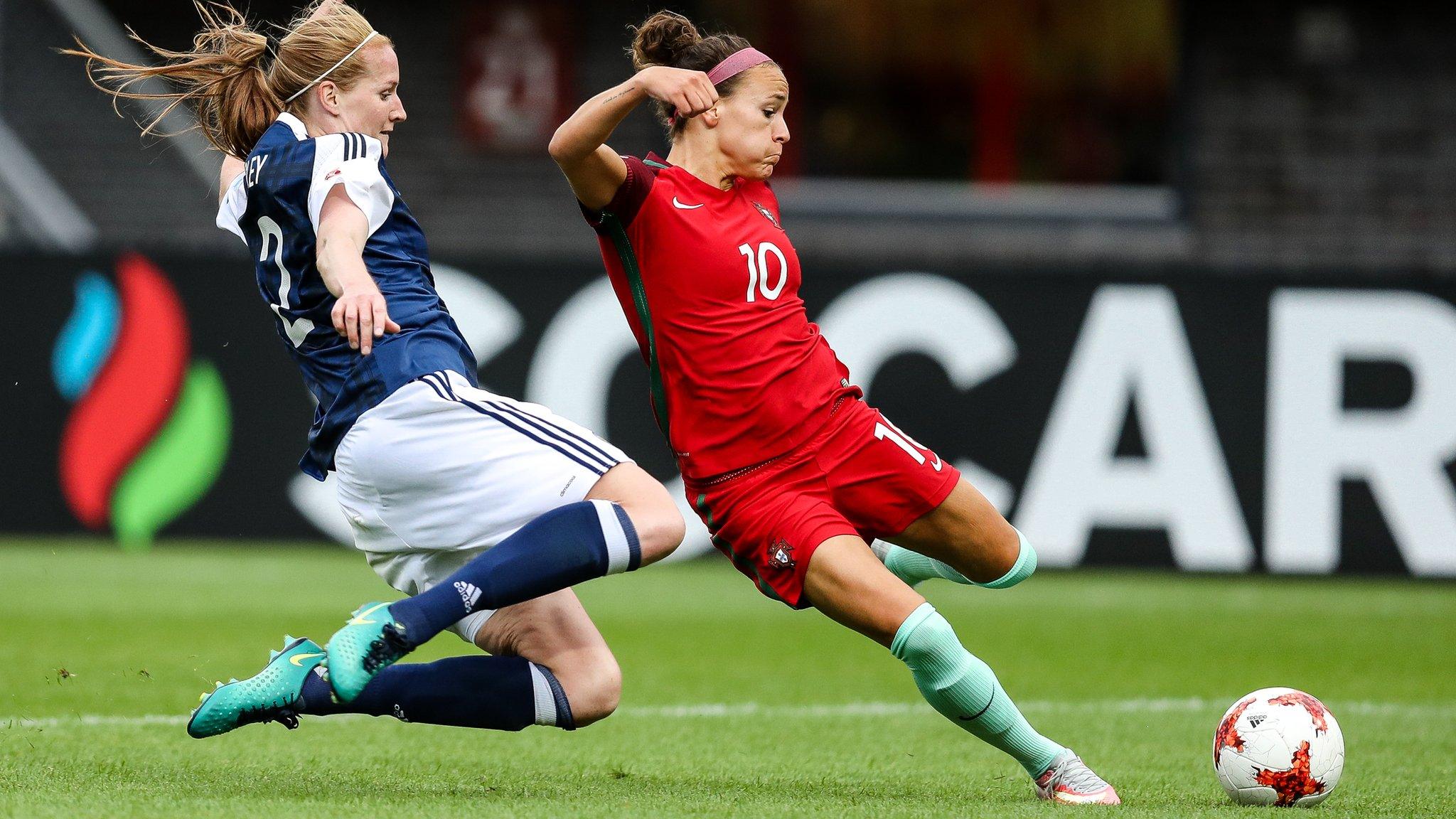 Ana Leite scores Portugal's second