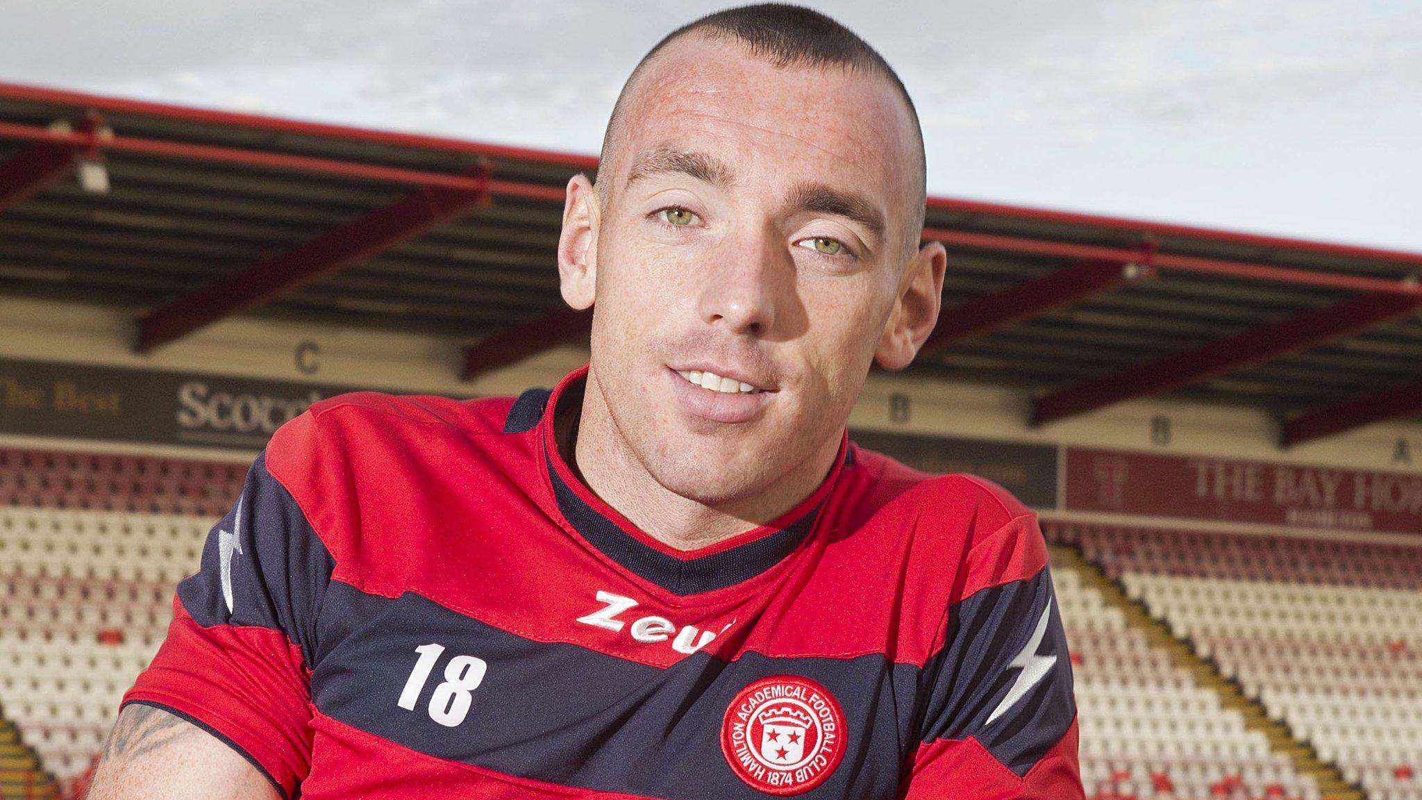 Hamilton Accies defender Darian MacKinnon