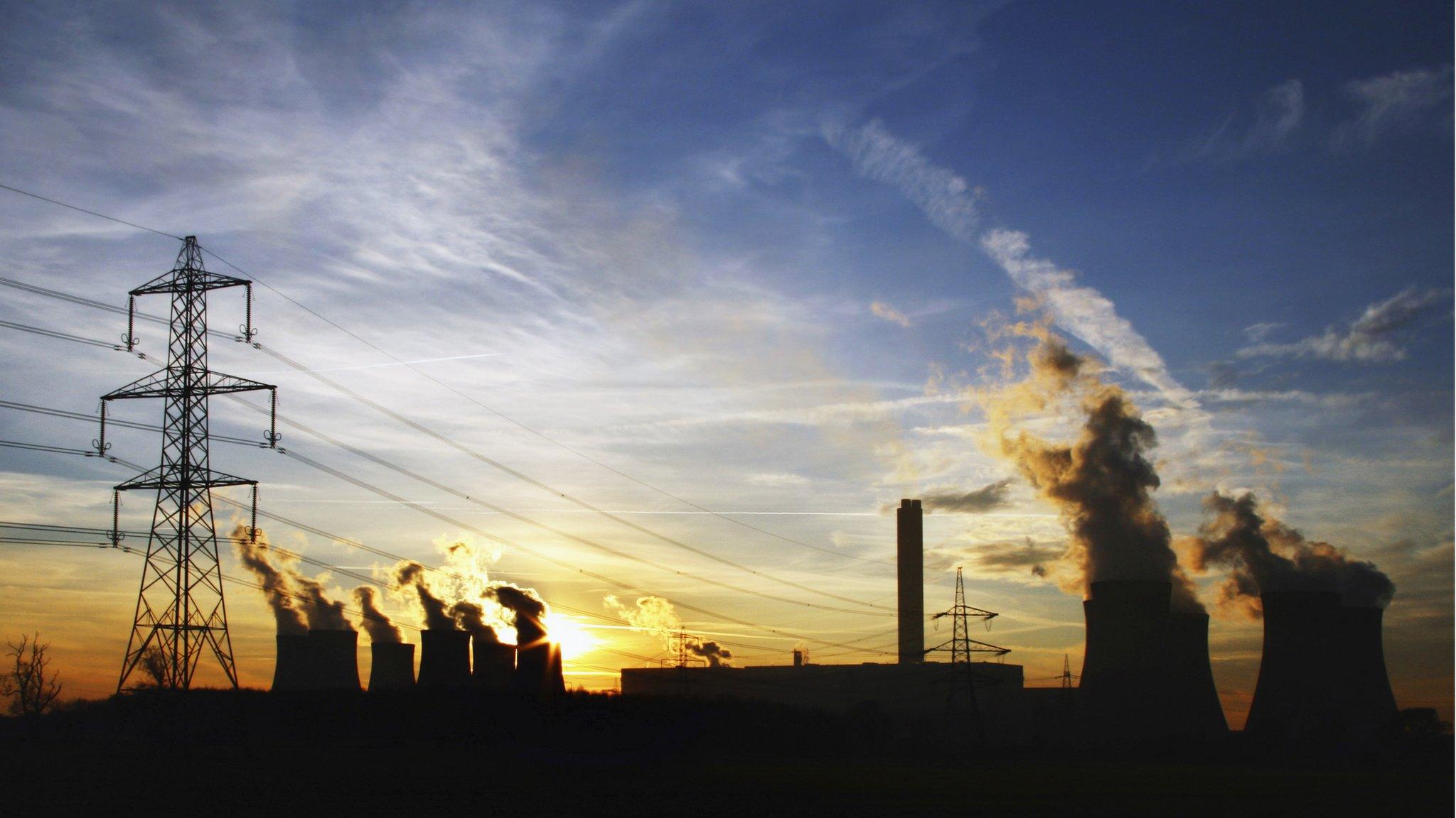 drax power station, burning coal