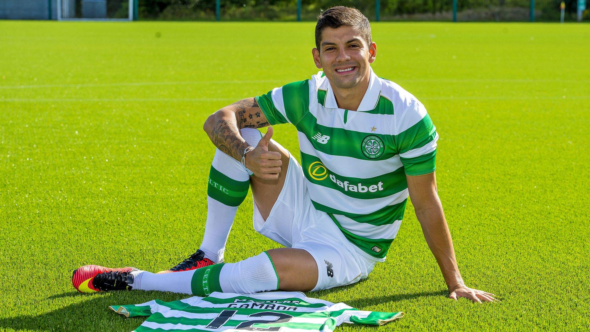 Celtic's new signing Cristian Gamboa