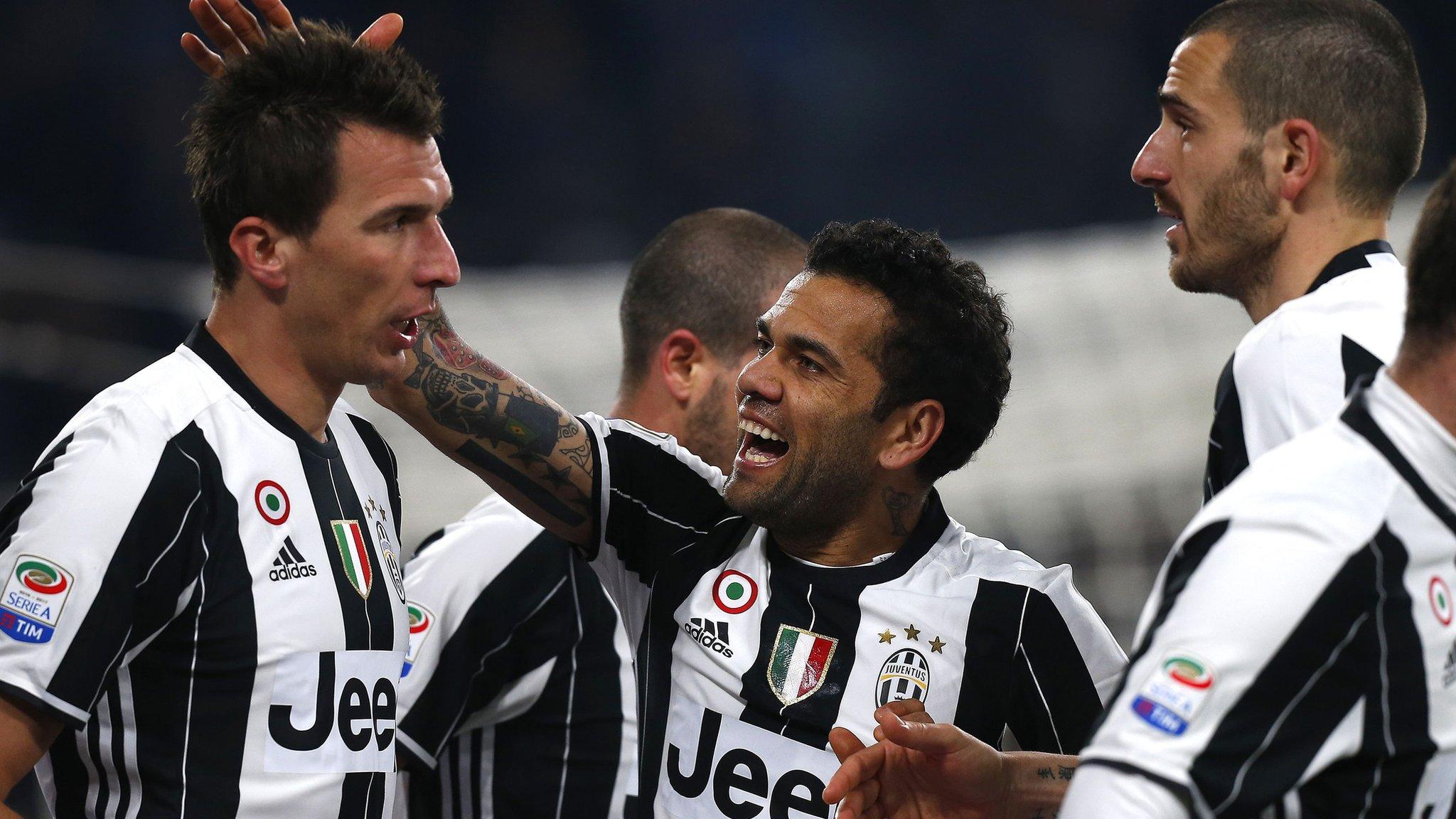 Juventus celebrate