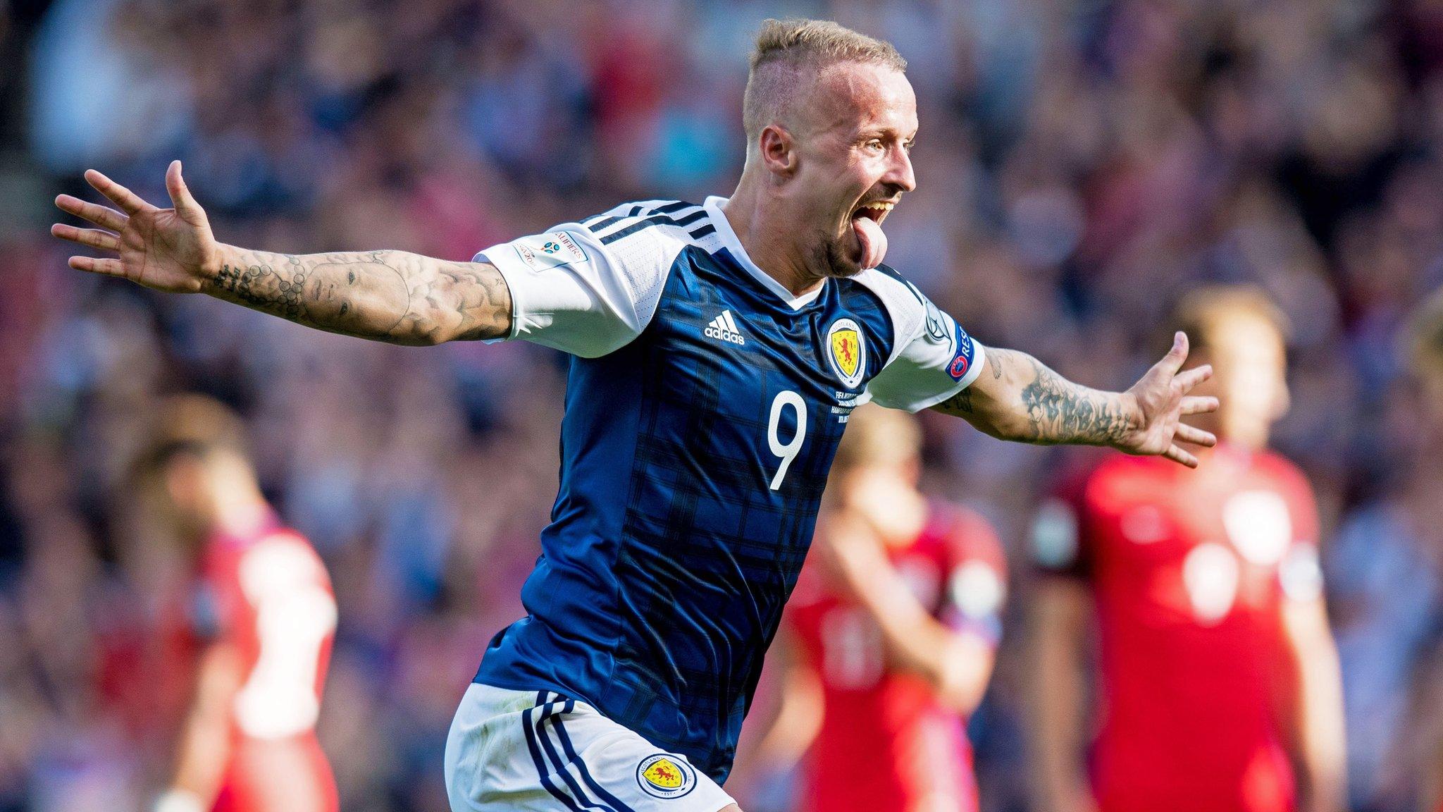 Leigh Griffiths scored two fantastic goals for Scotland against England