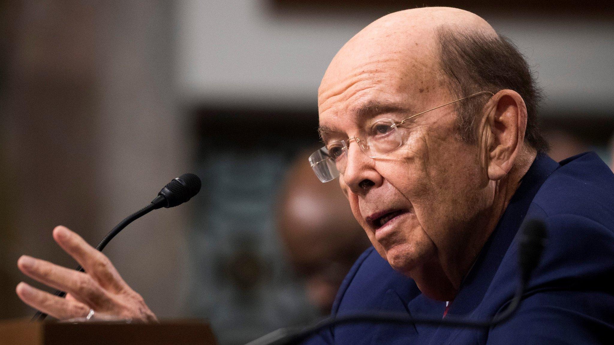 US Secretary of Commerce nominee Wilbur Ross participates in his conformation hearing before the Senate Commerce, Science and Transportation Committee on Capitol Hill in Washington, DC, USA, 18 January 2017.