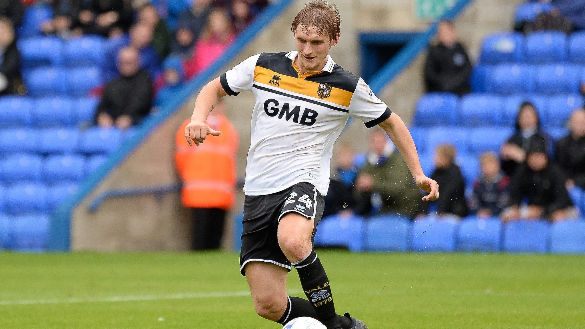 Port Vale defender Nathan Smith