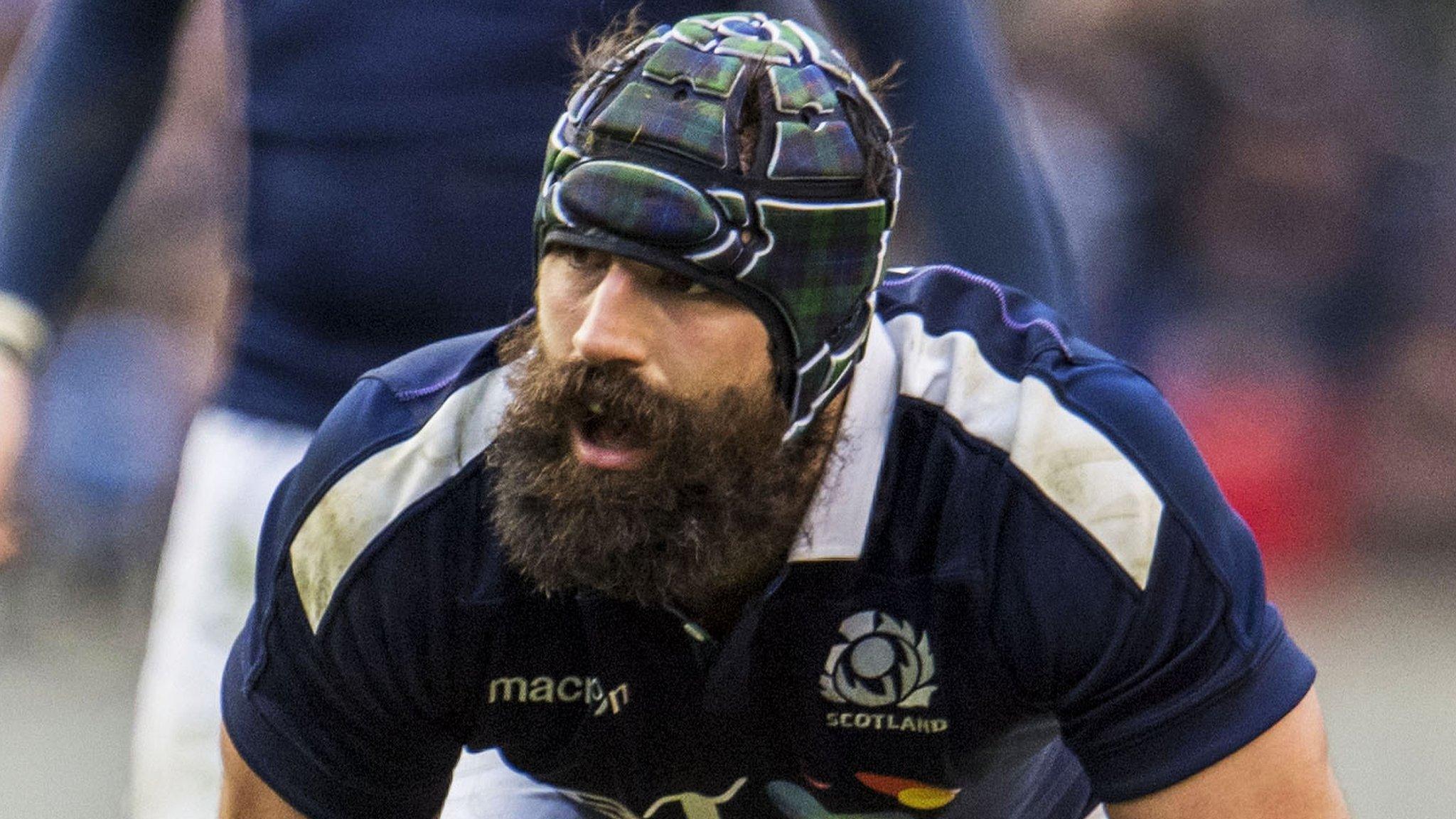 Scotland number eight Josh Strauss