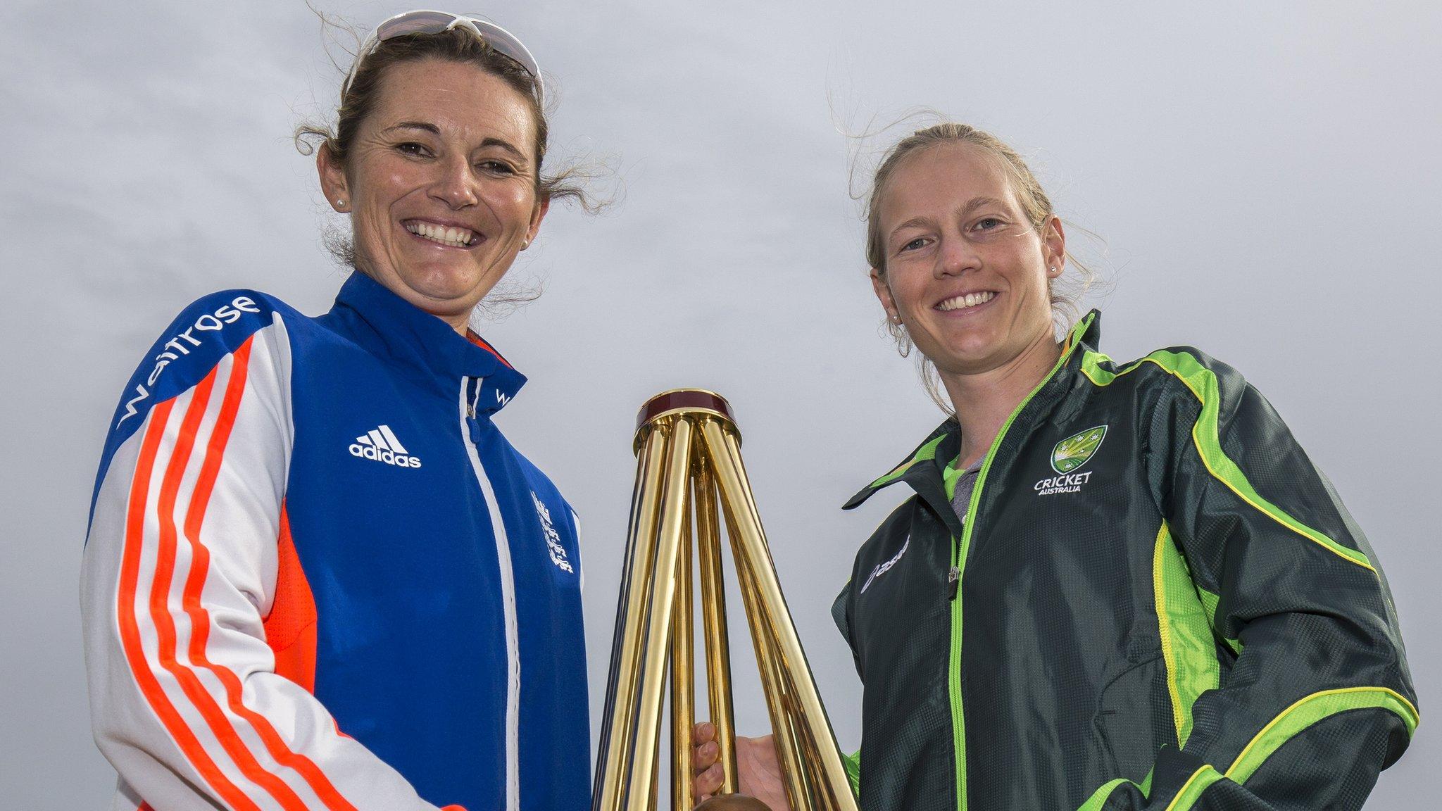 Charlotte Edwards and Meg Lanning