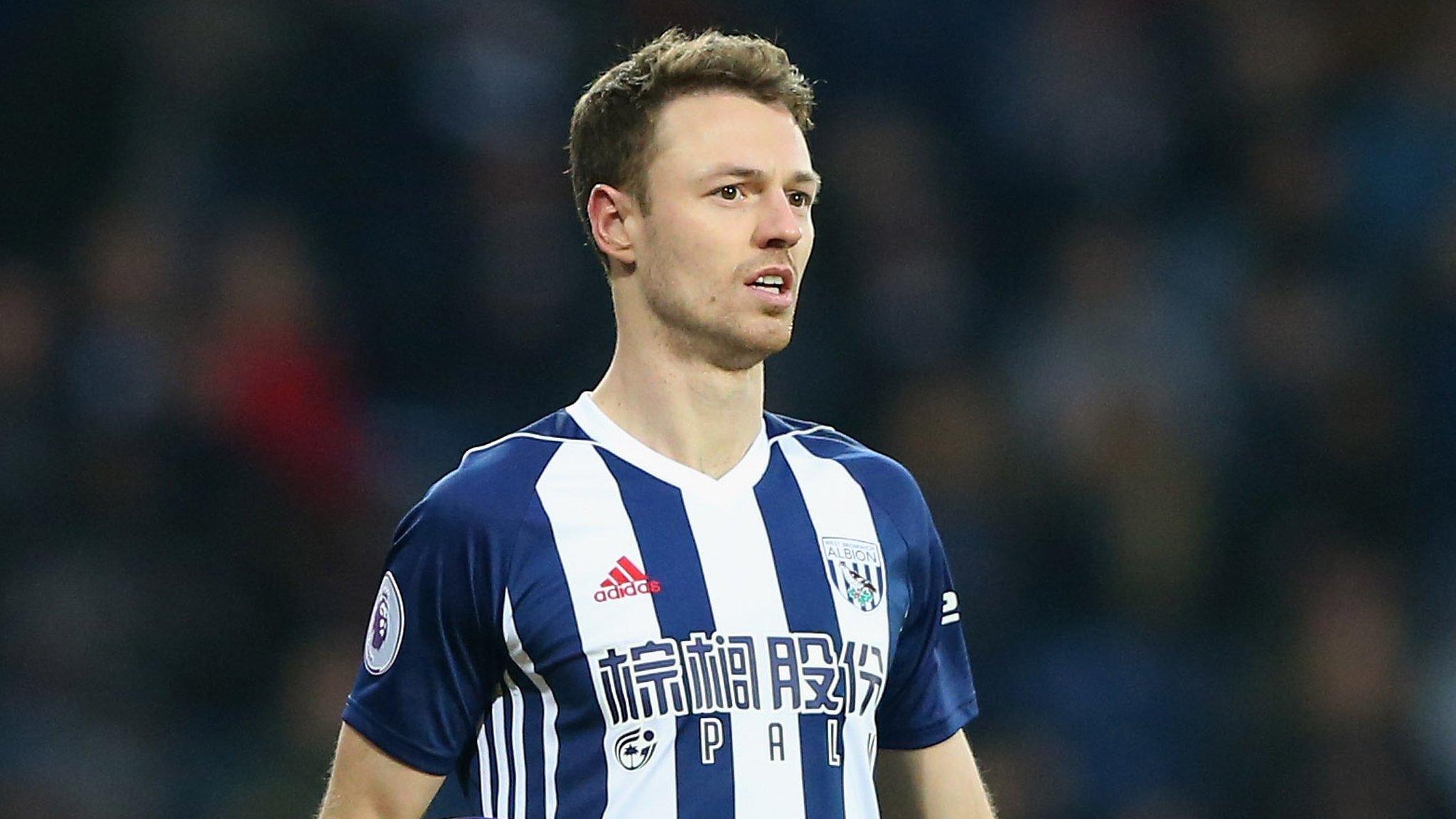 West Brom's Jonny Evans