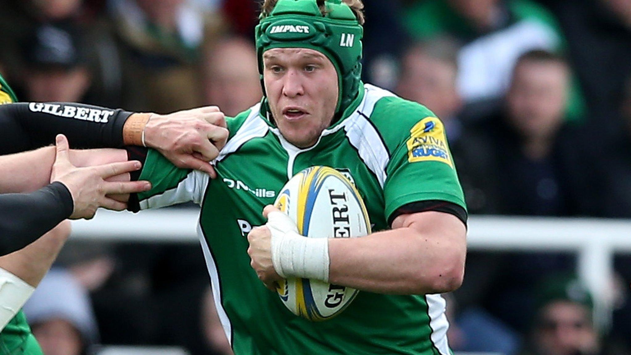 London Irish back row Luke Narraway