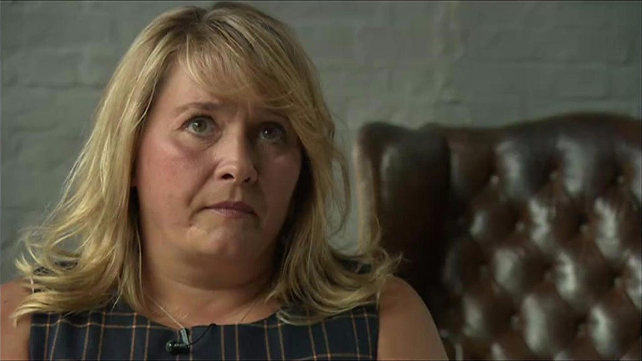 Corrie Mckeague's mother, Nicola Urquhart