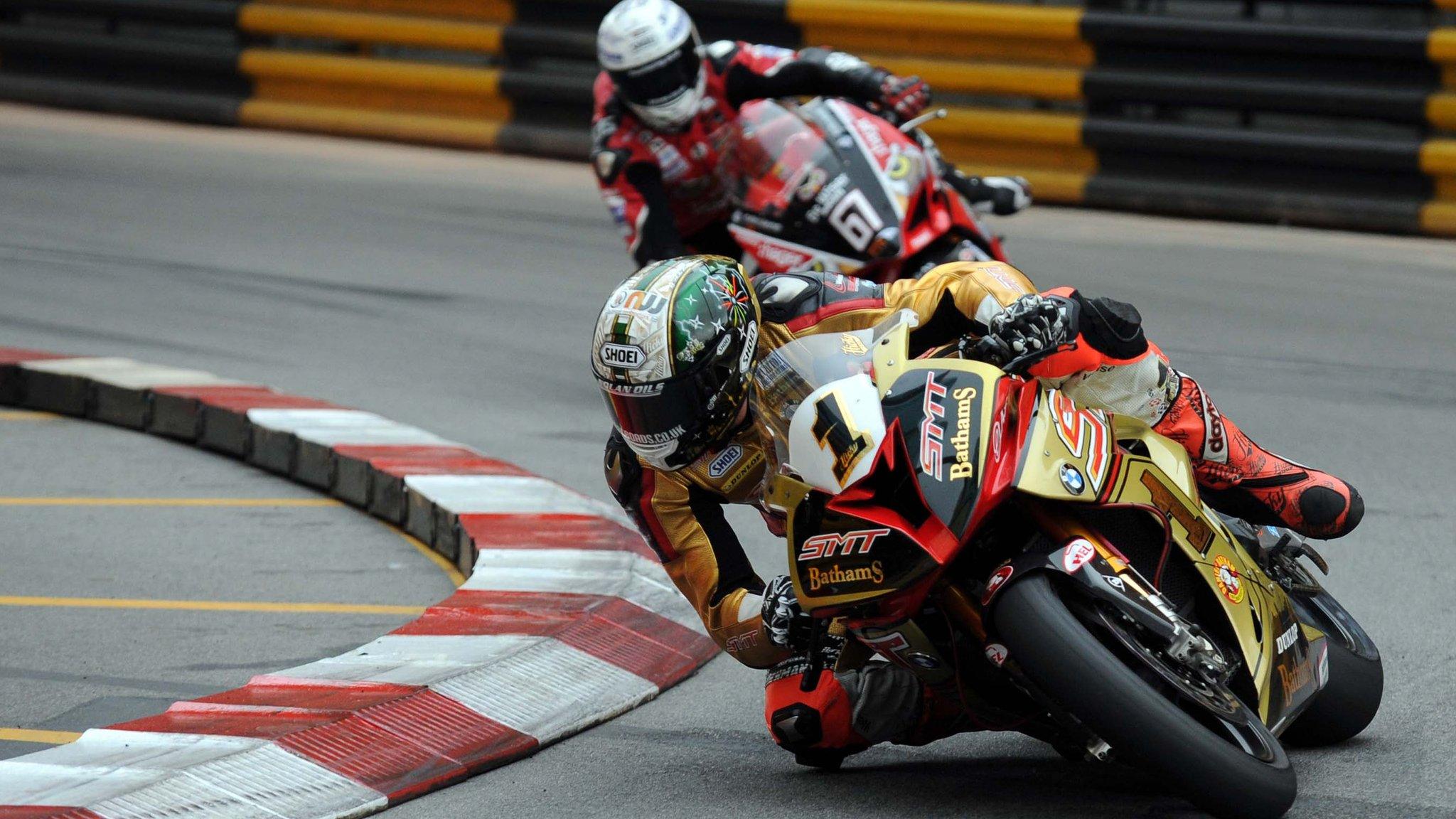 Peter Hickman leads Glenn Irwin