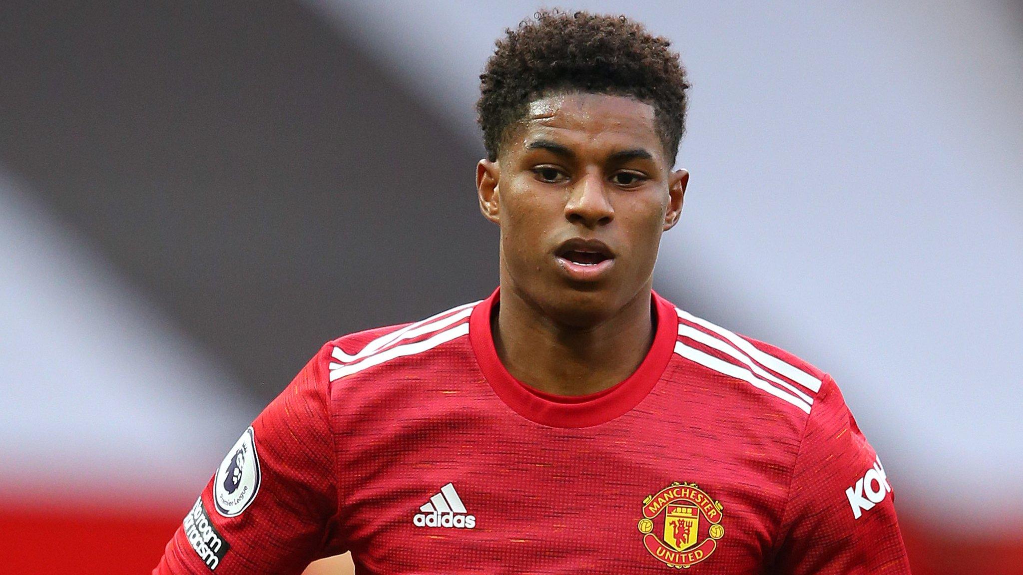 Manchester United striker Marcus Rashford