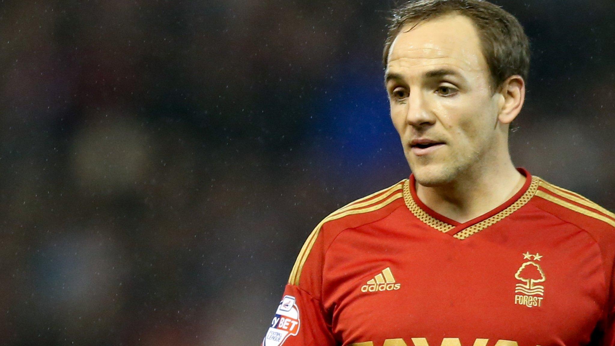 David Vaughan in action for Nottingham Forest