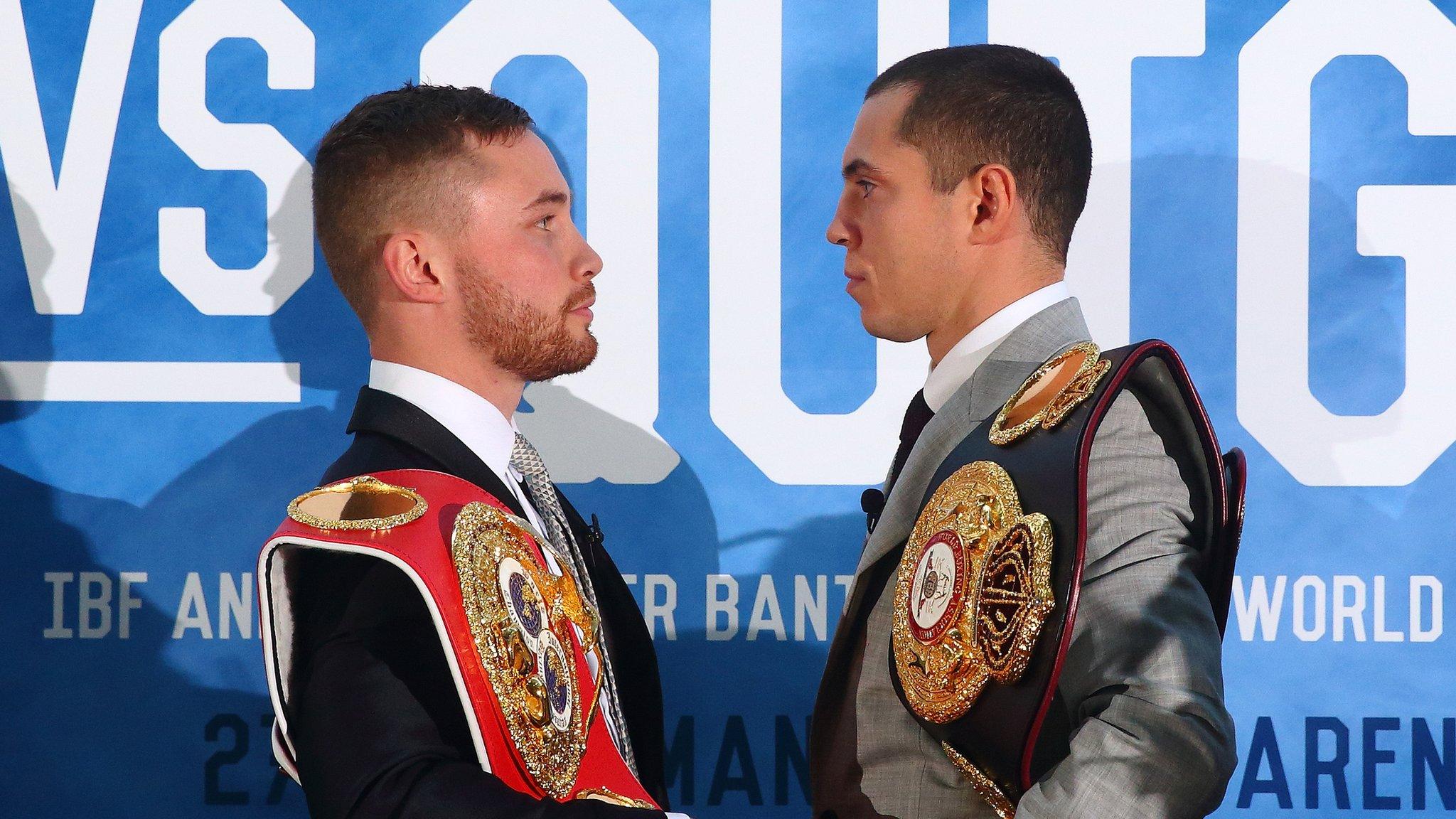 Carl Frampton and Scott Quigg