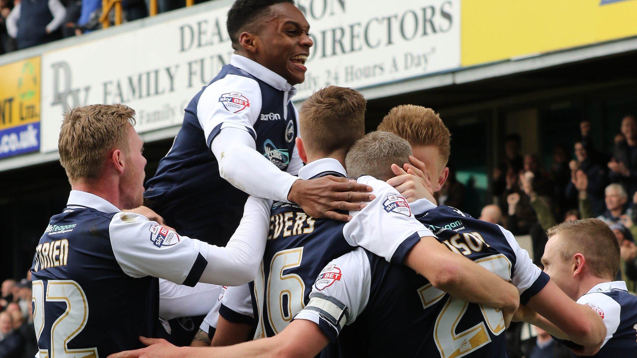 Millwall celebrate