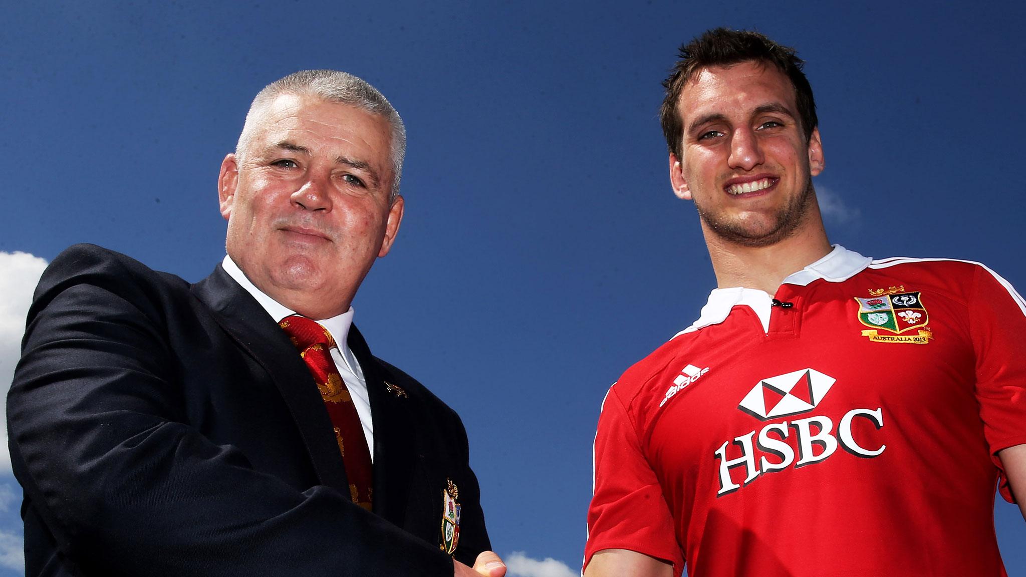 Warren Gatland named Sam Warburton captain of the 2013 Lions tour to Australia