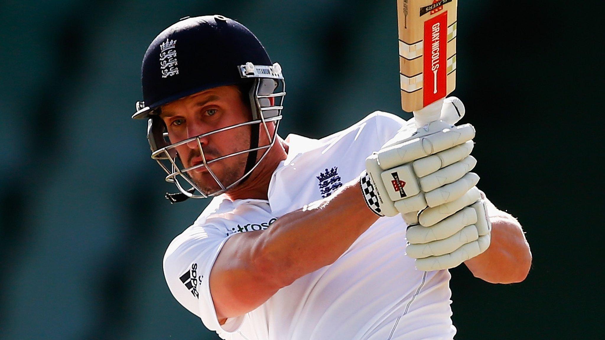 Nick Compton batting for England