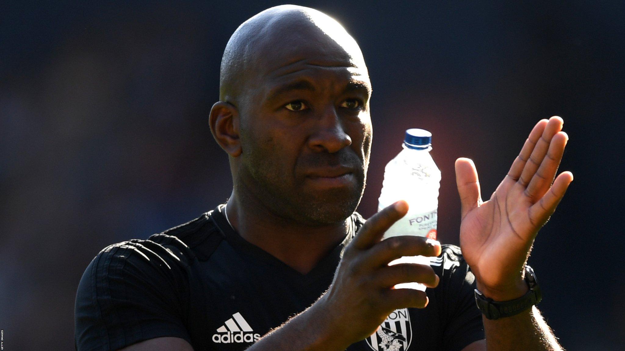 Darren Moore, West Bromwich Albion caretaker manager