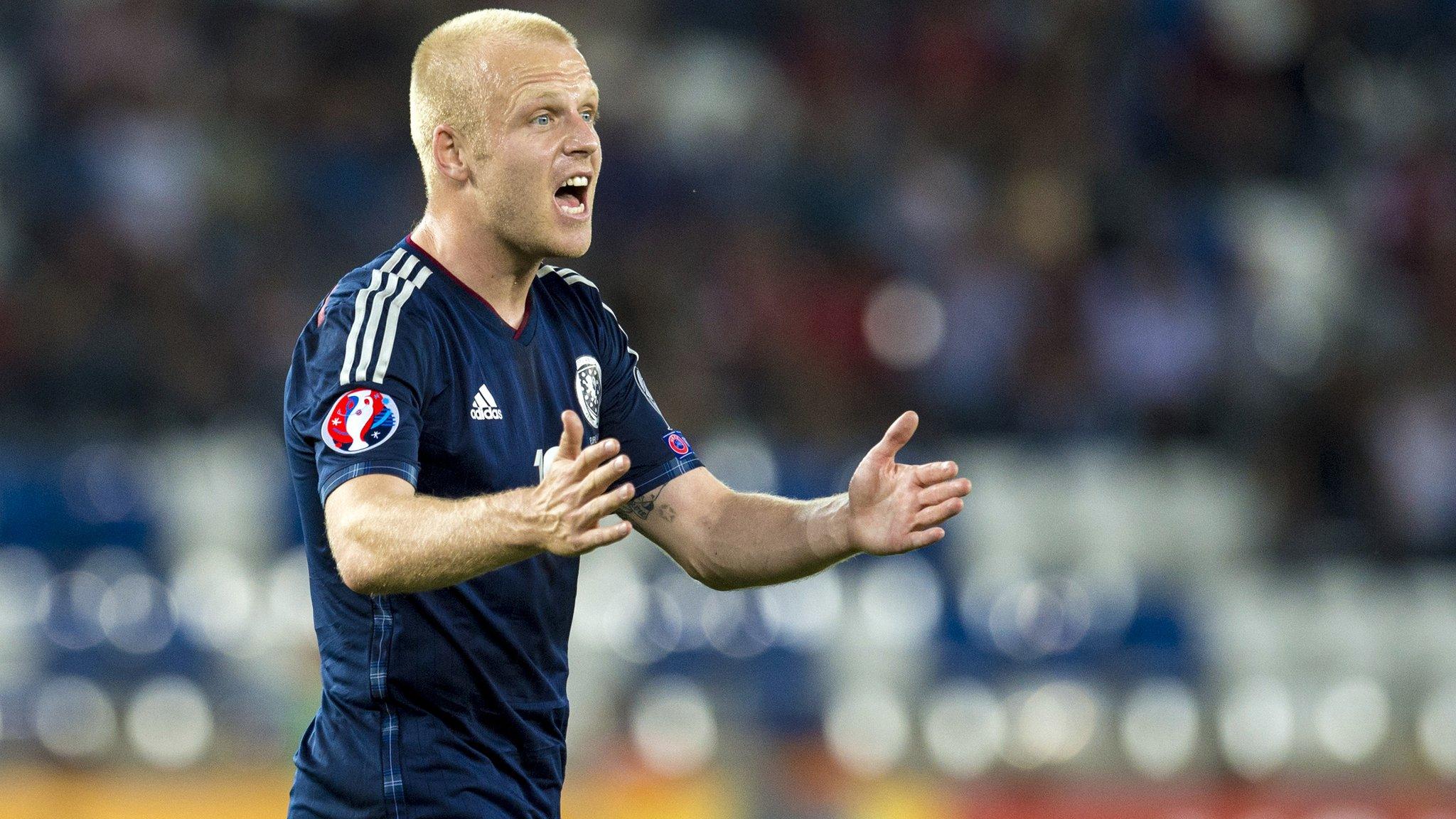 Scotland forward Steven Naismith