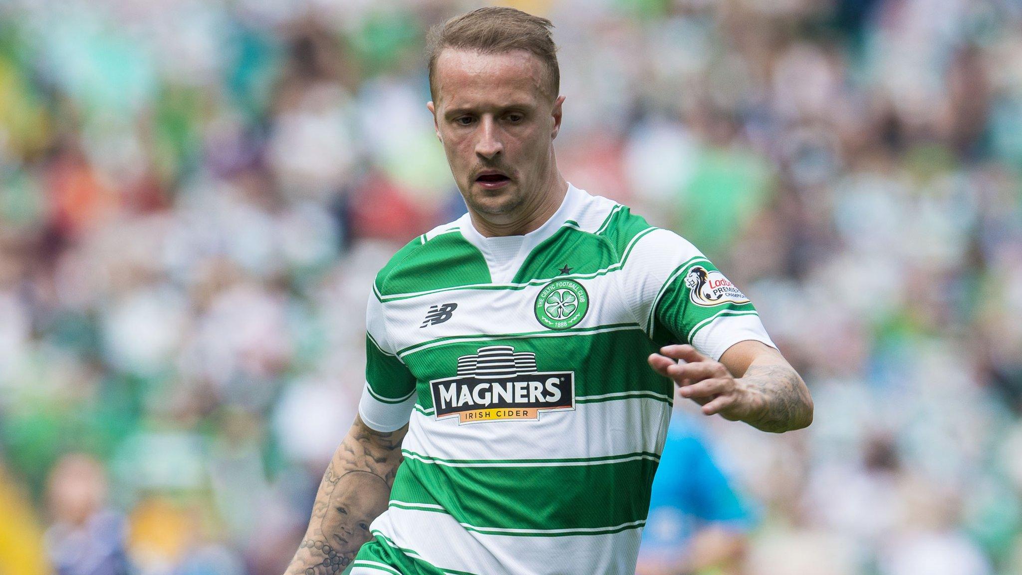 Celtic striker Leigh Griffiths