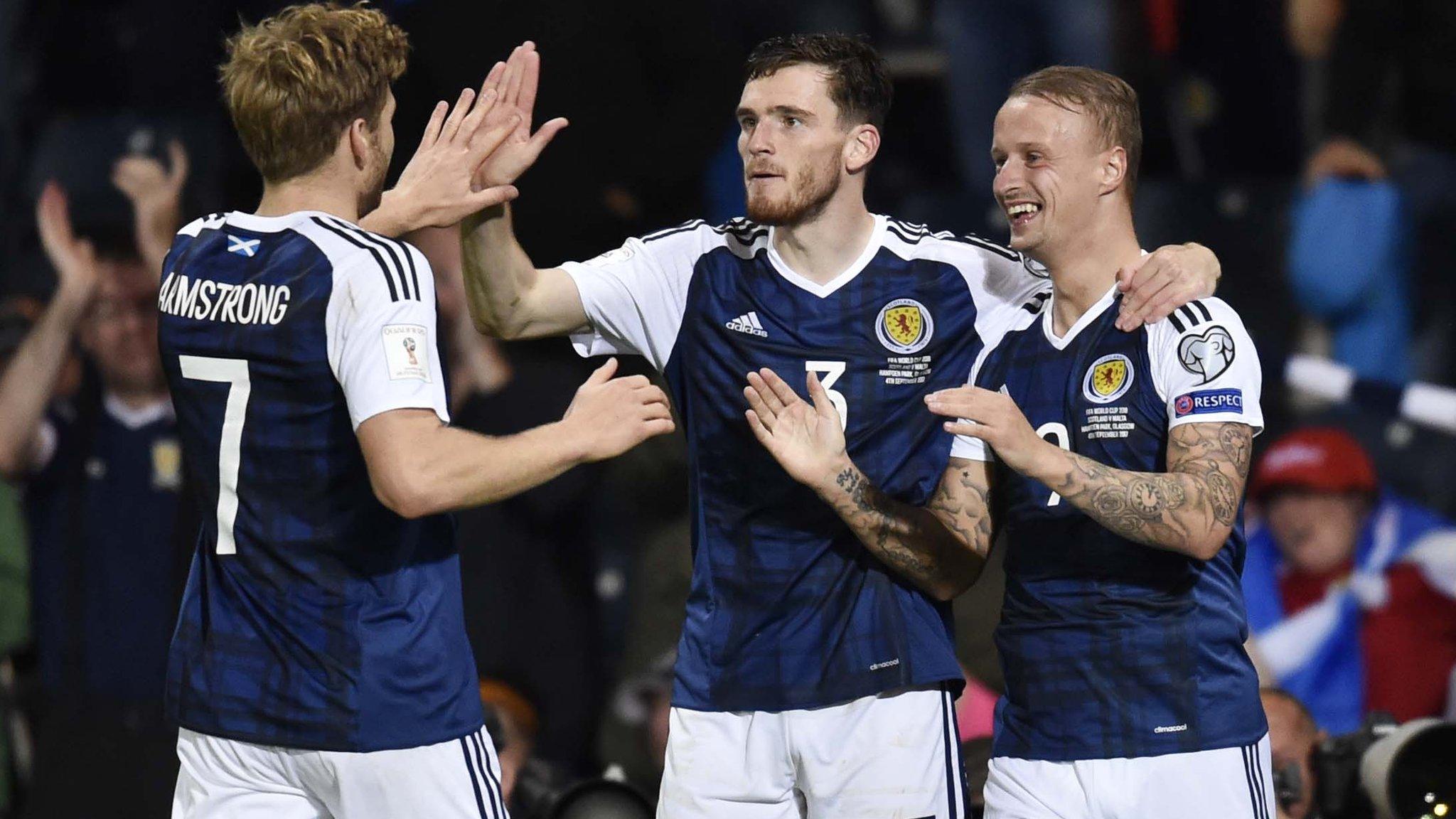 Scotland celebrate