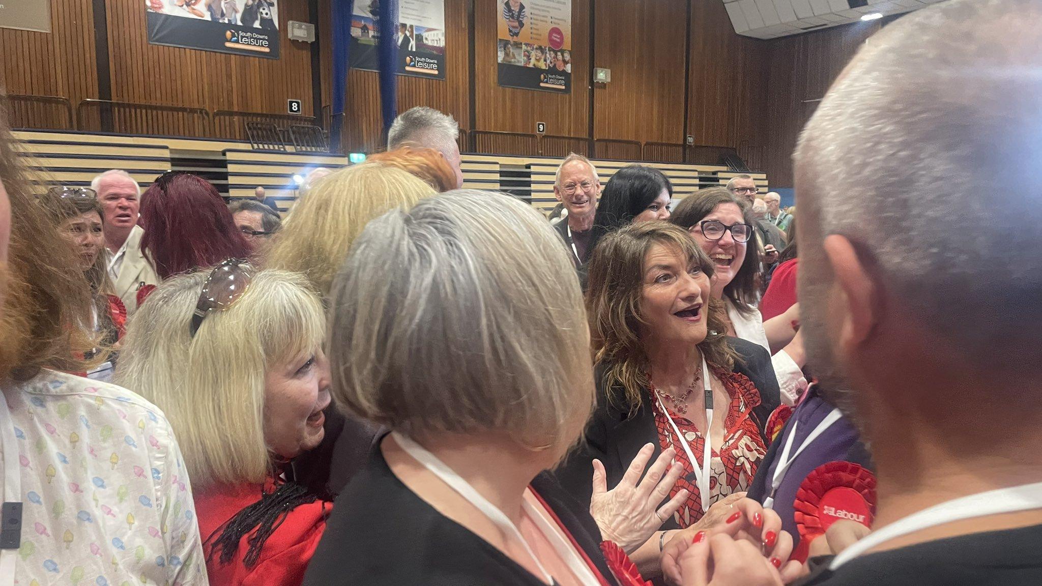 Labour councillors in Worthing