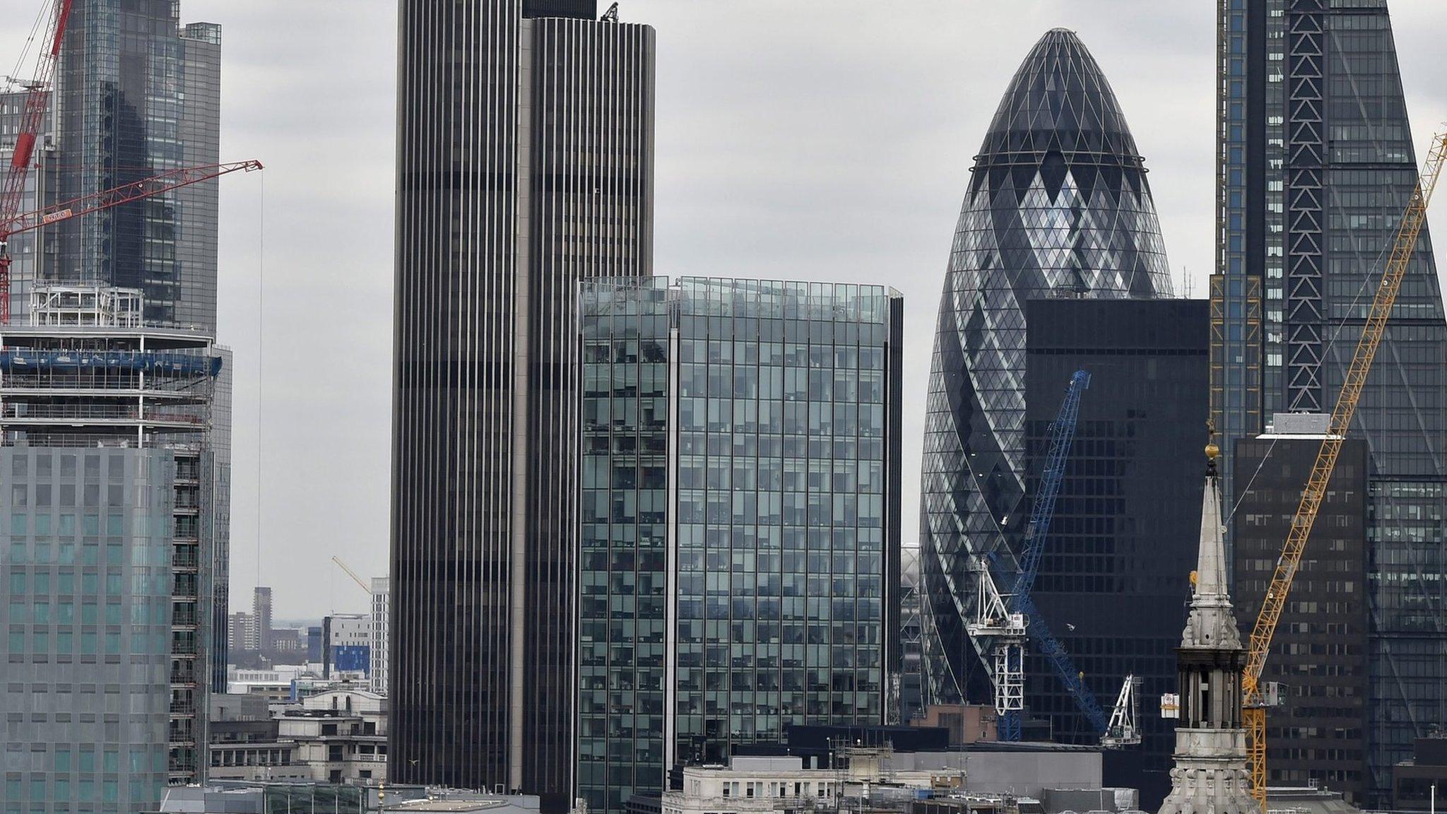 City of London skyline