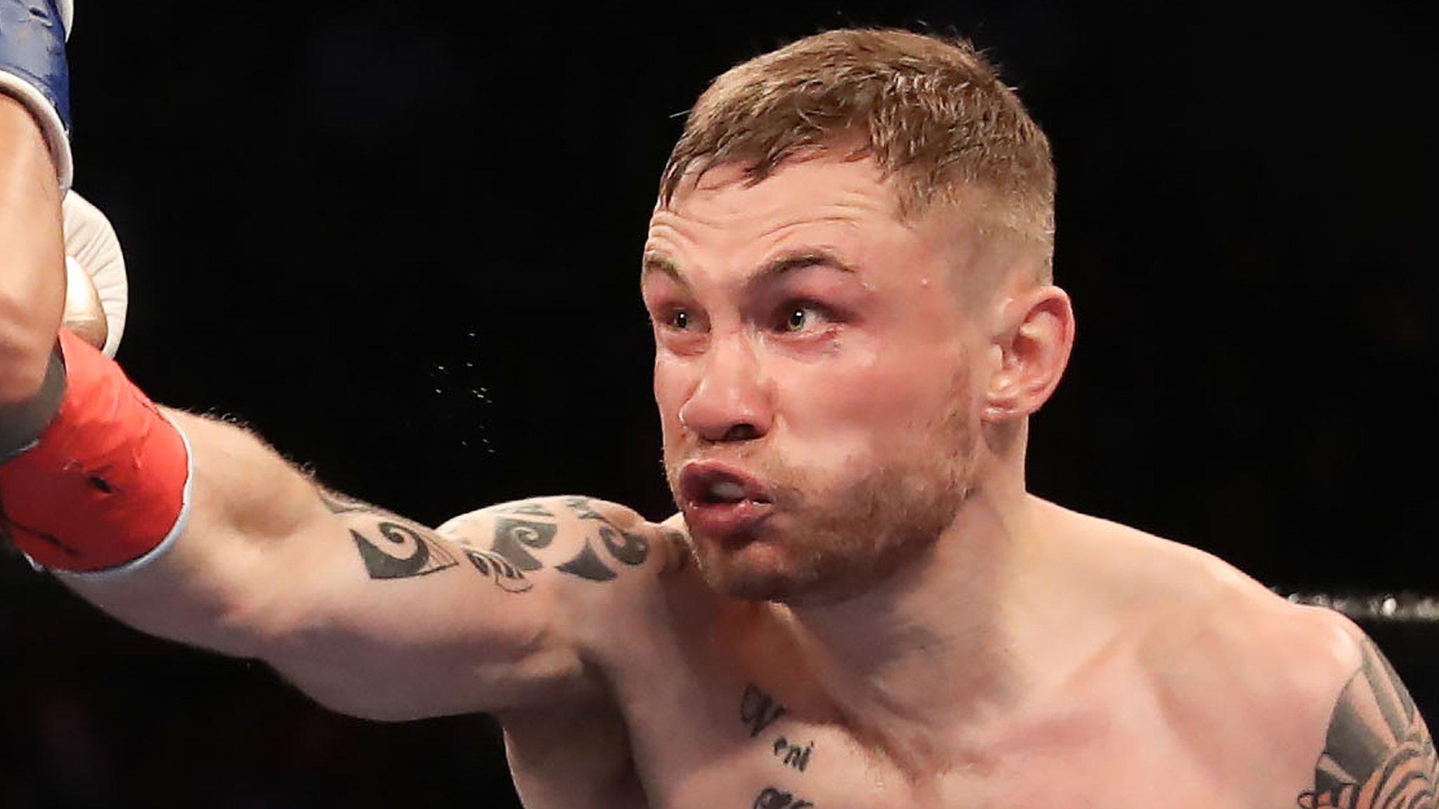 World featherweight champion Carl Frampton