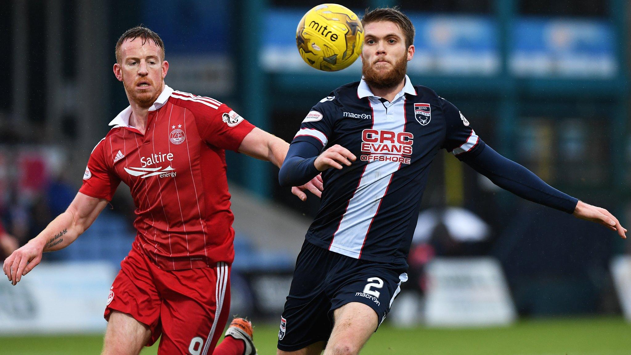 Adam Rooney and Marcus Fraser