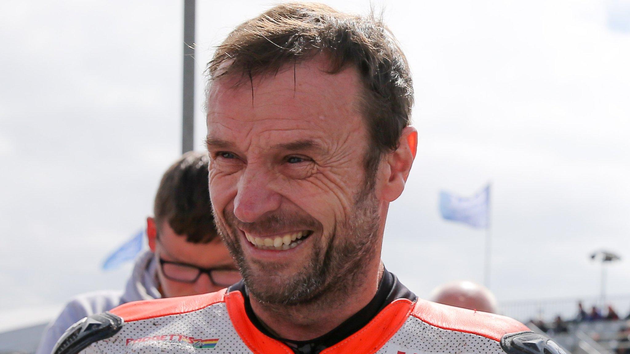 Bruce Anstey is one of the most successful riders on the Mountain Course