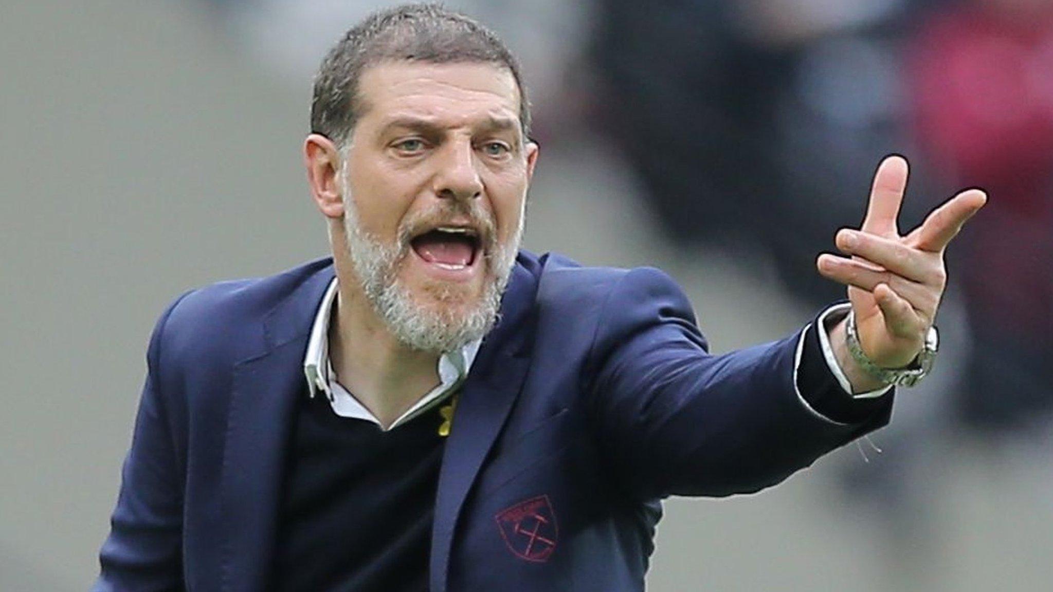 West Ham boss Slaven Bilic