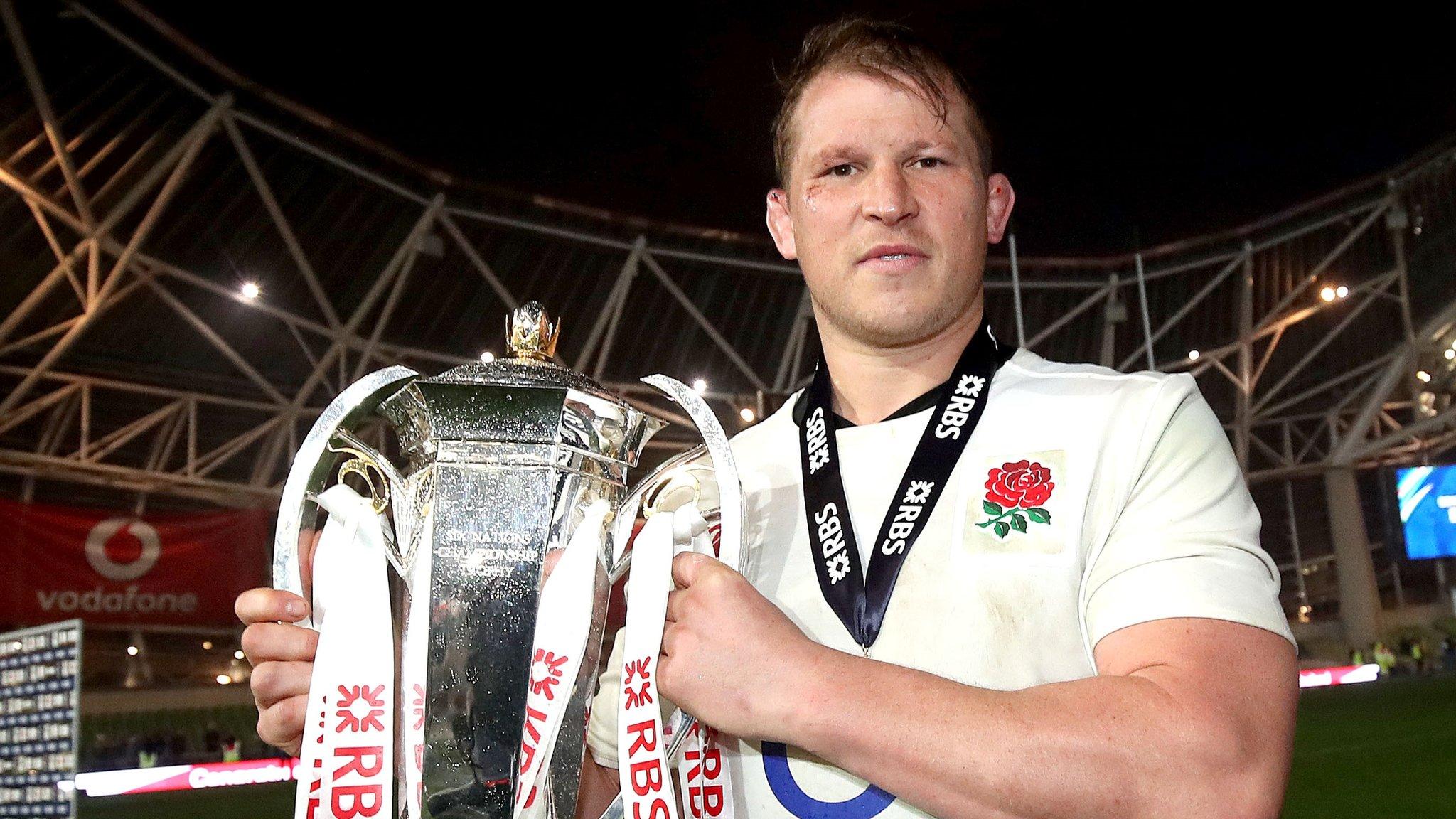 Dylan Hartley captained England to the 2017 Six Nations title