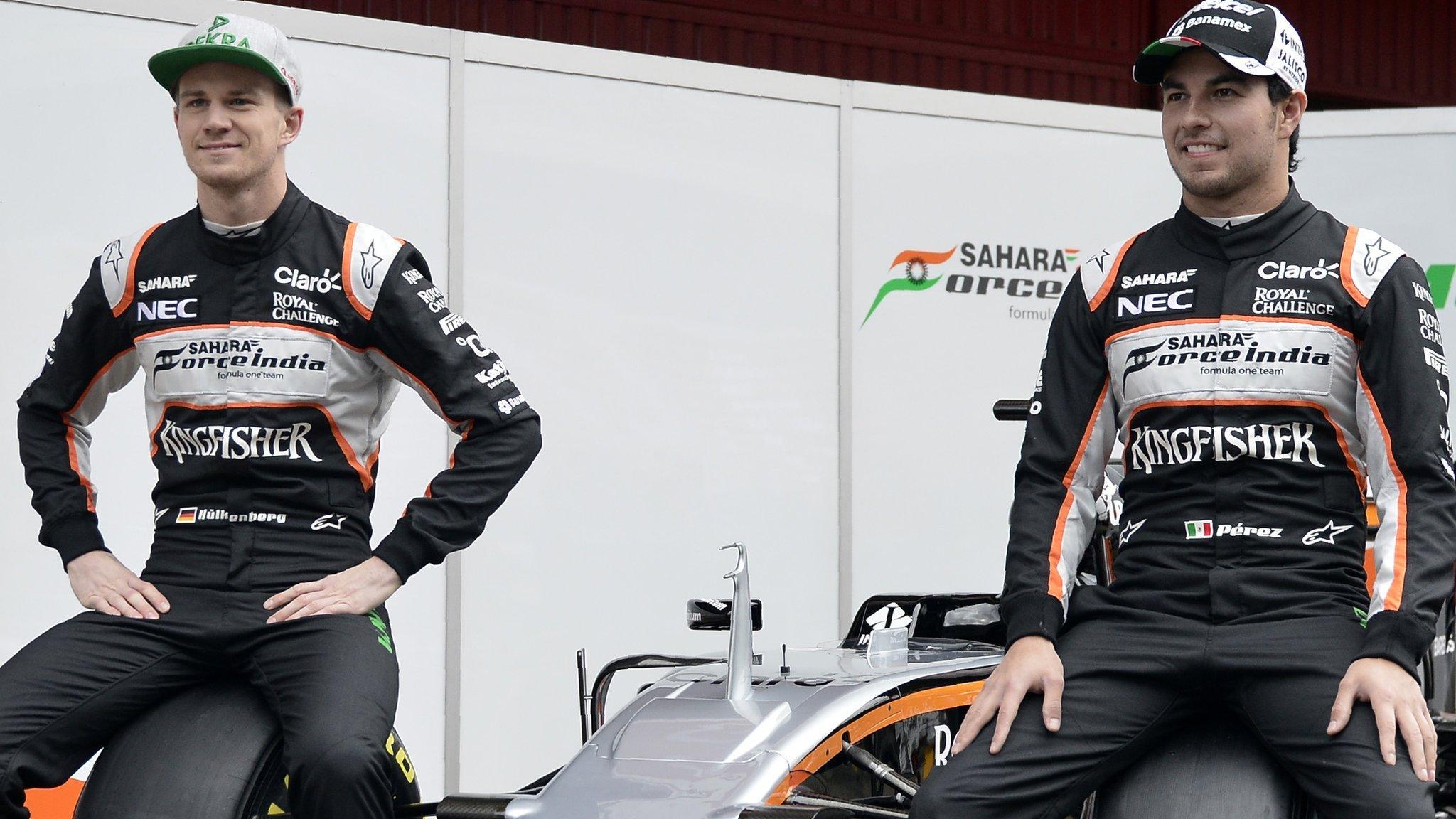 Nico Hulkenberg and Sergio Perez