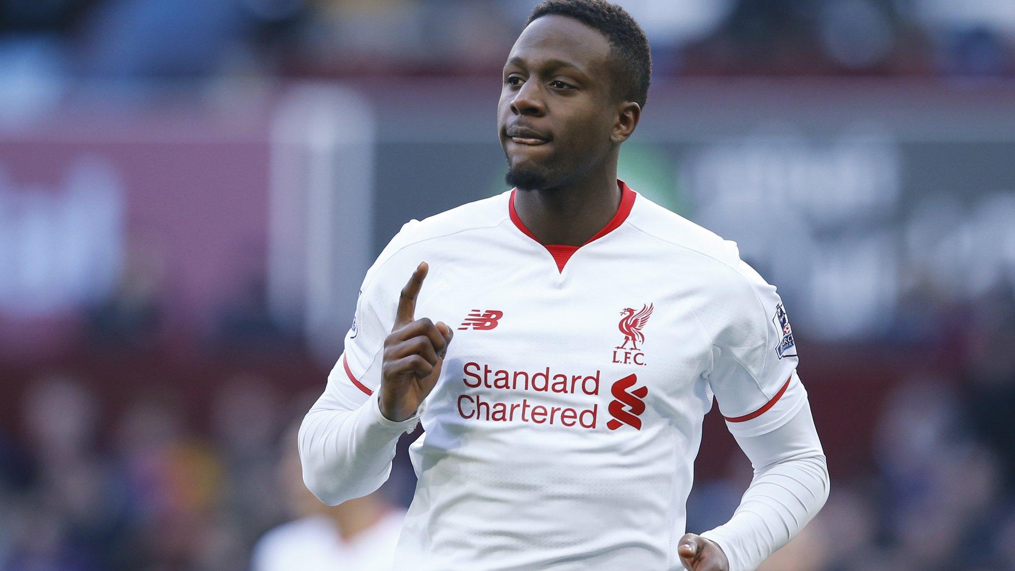 Divock Origi celebrates