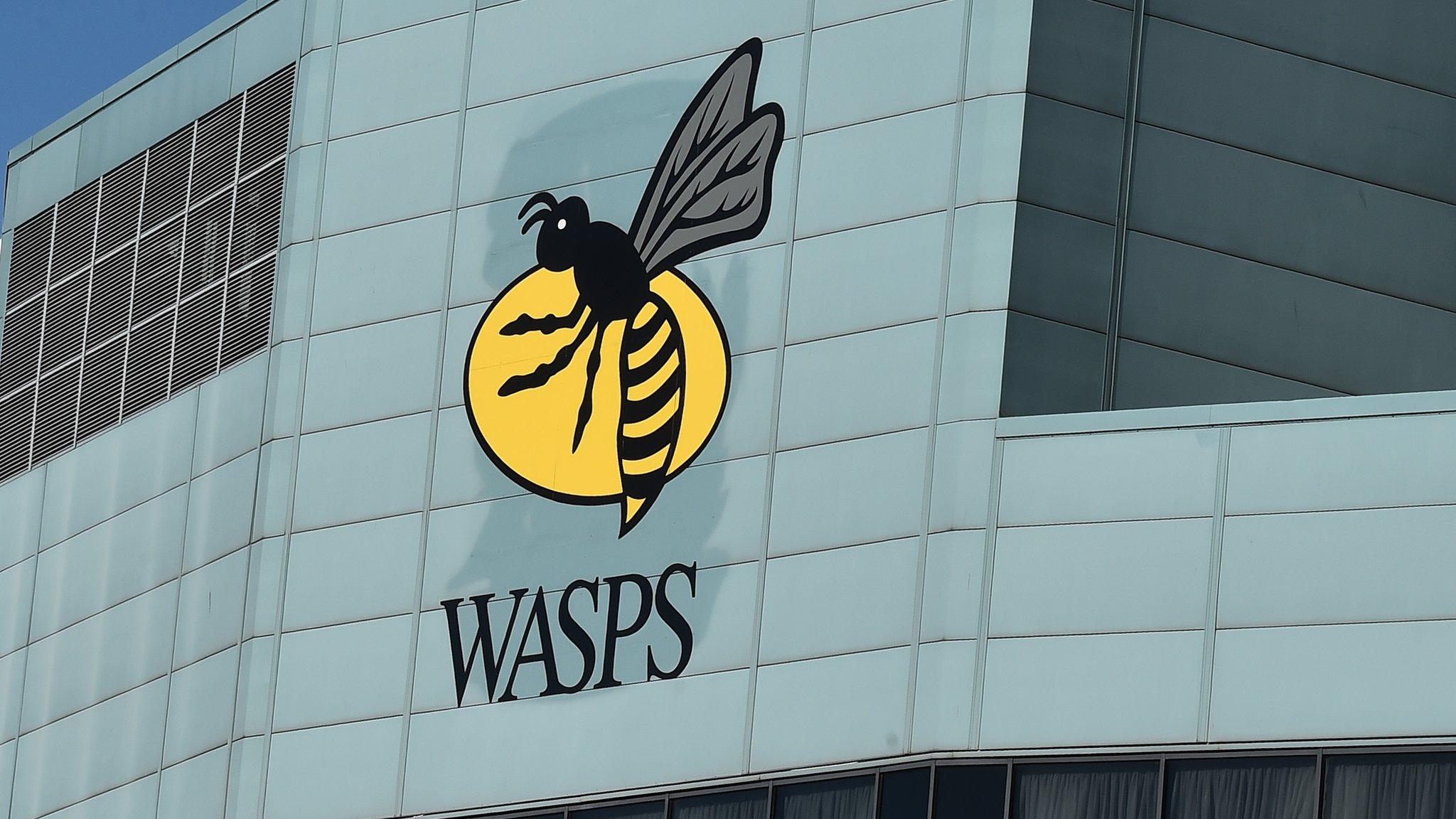 Wasps sign at stadium