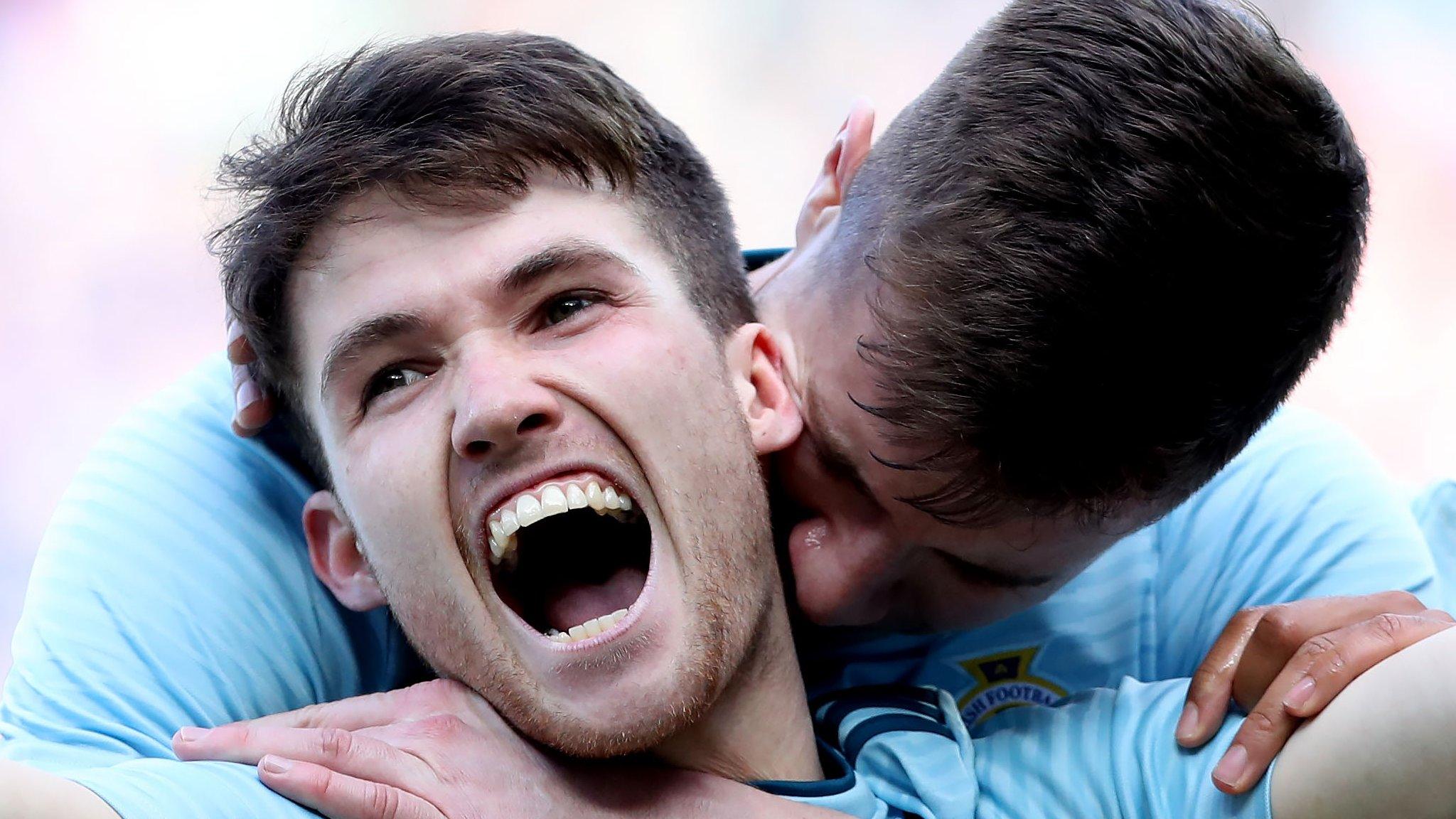 Paul Smyth scored on his Northern Ireland debut