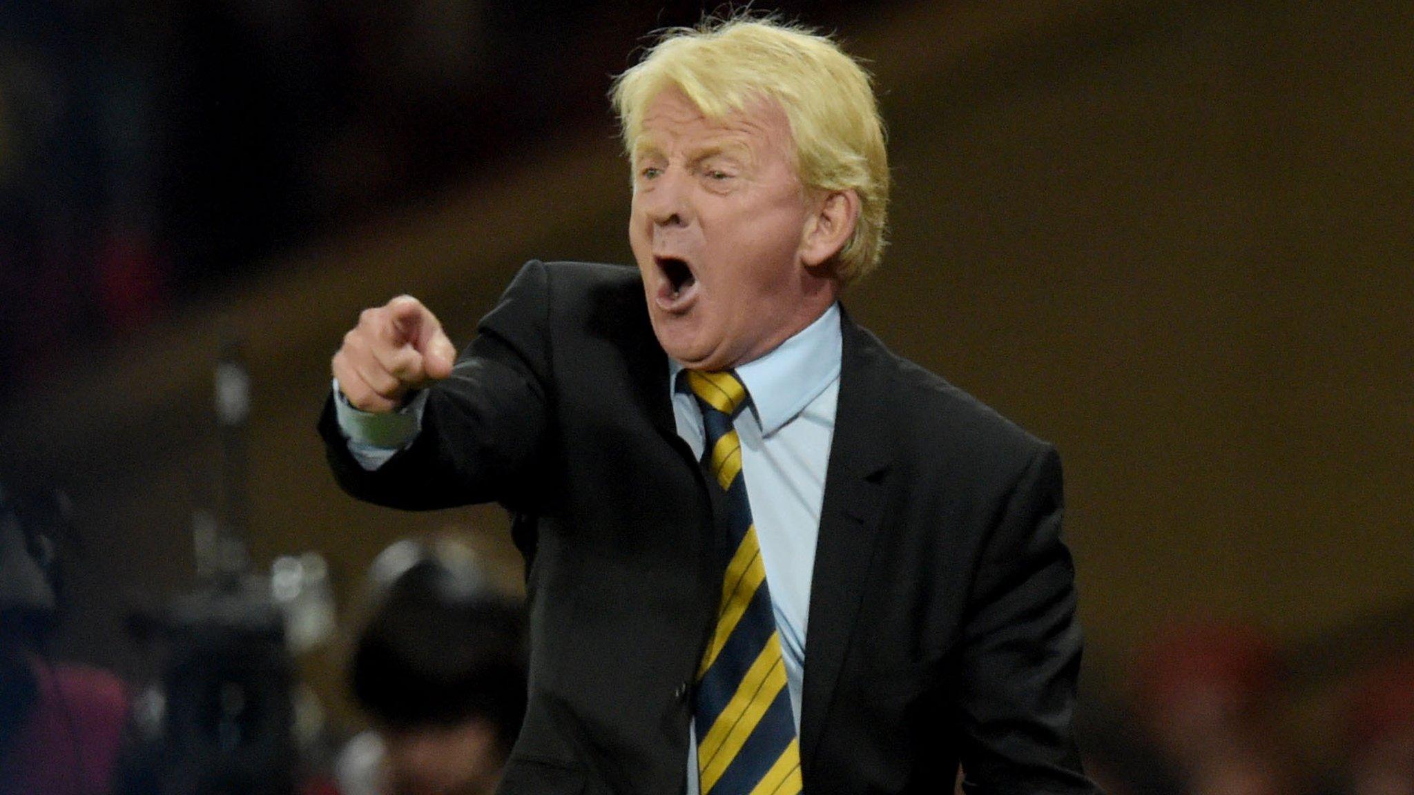 Scotland manager Gordon Strachan