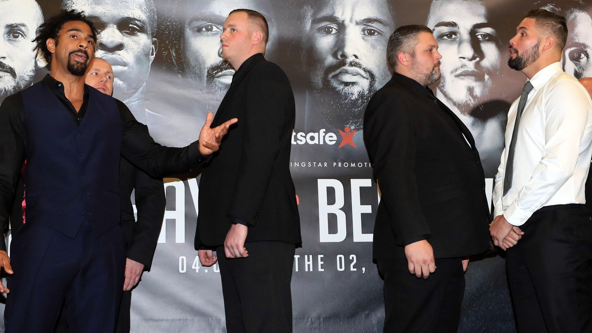 David Haye and Tony Bellew