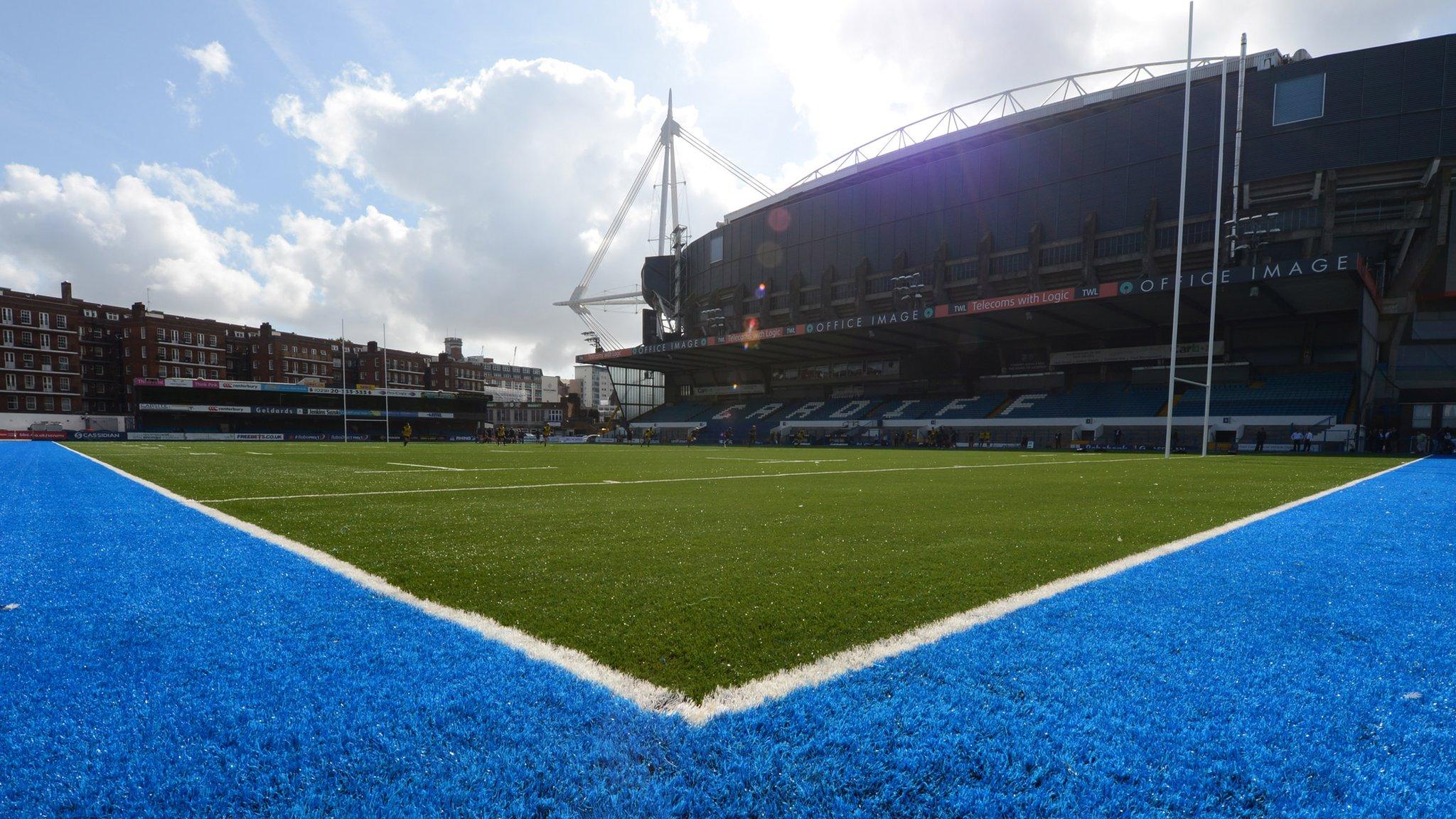 The artificial Cardiff Arms Park pitch was installed in 2013