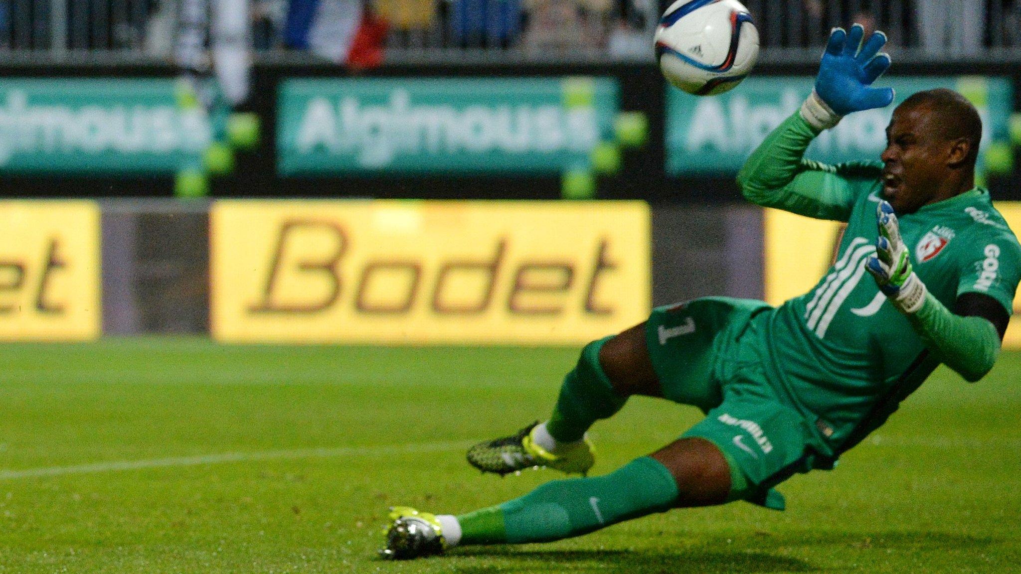 Nigerian goalkeeper Vincent Enyeama