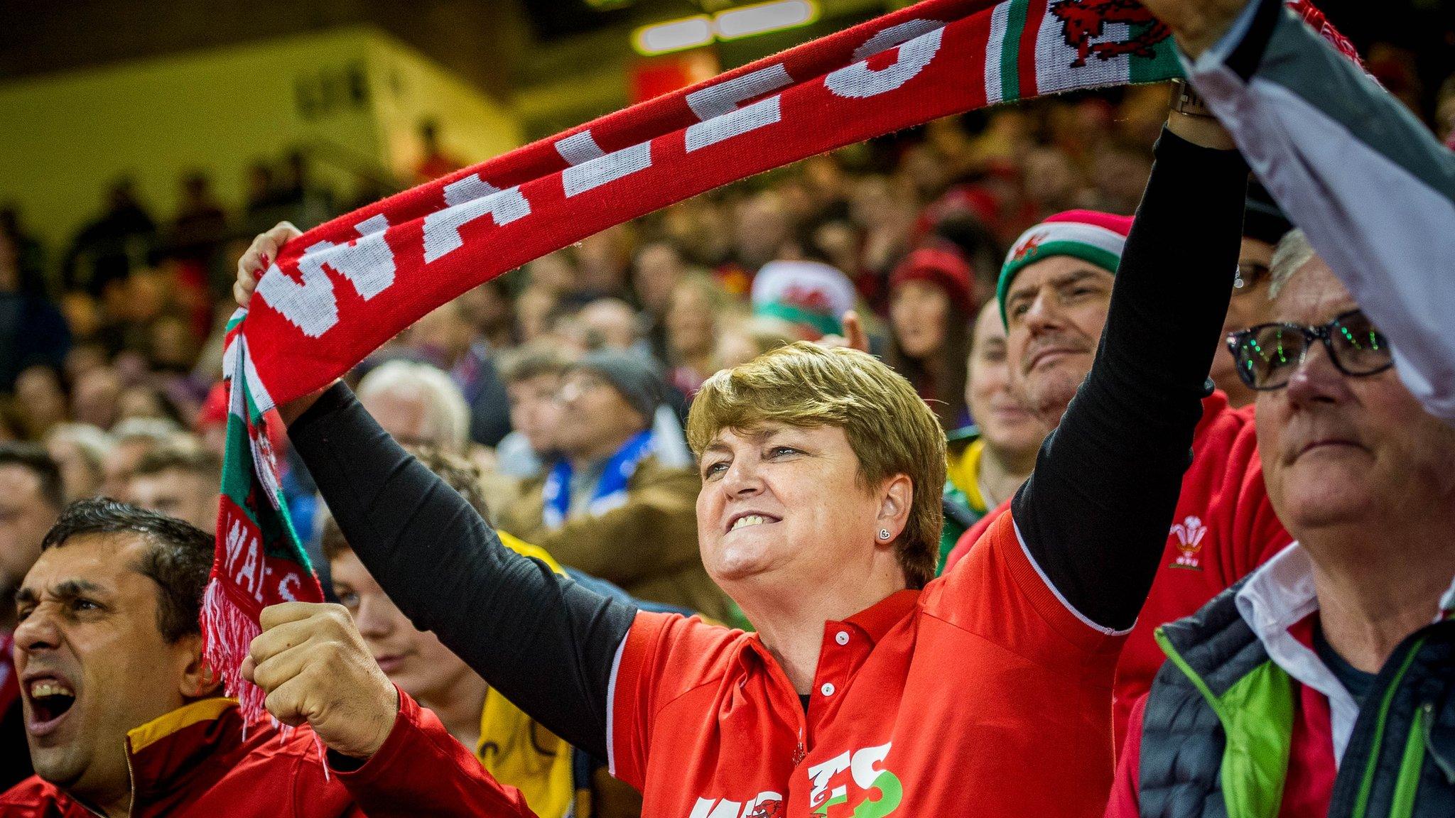 Wales fans