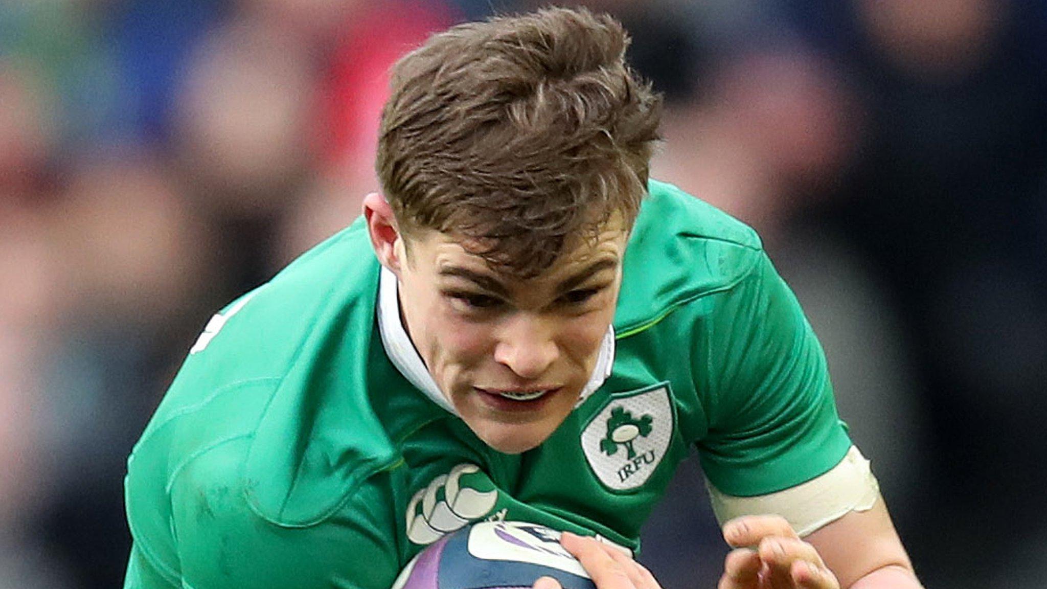 Garry Ringrose made his Six Nations debut at Murrayfield last weekend