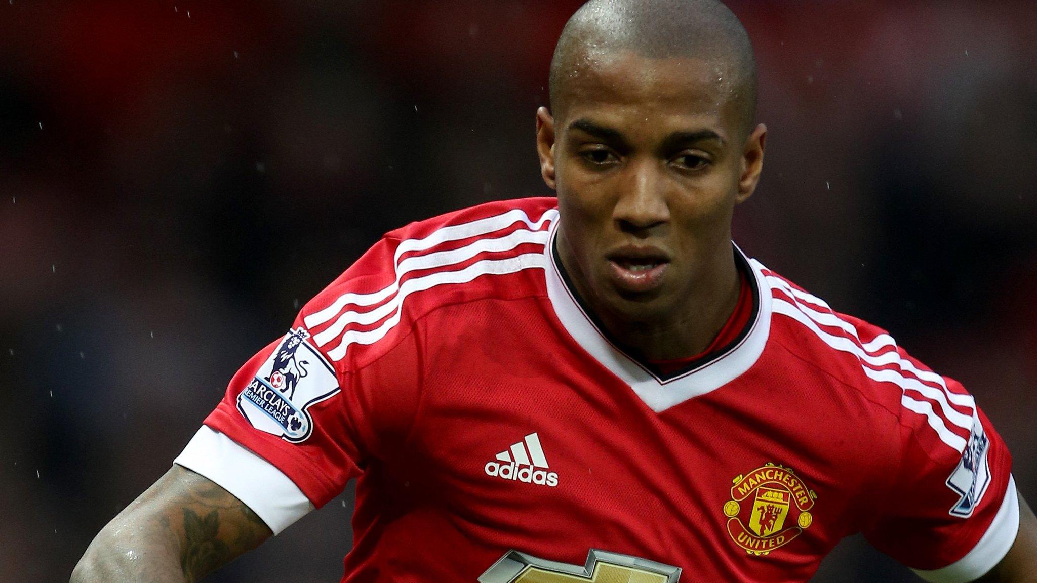 Manchester United's Ashley Young