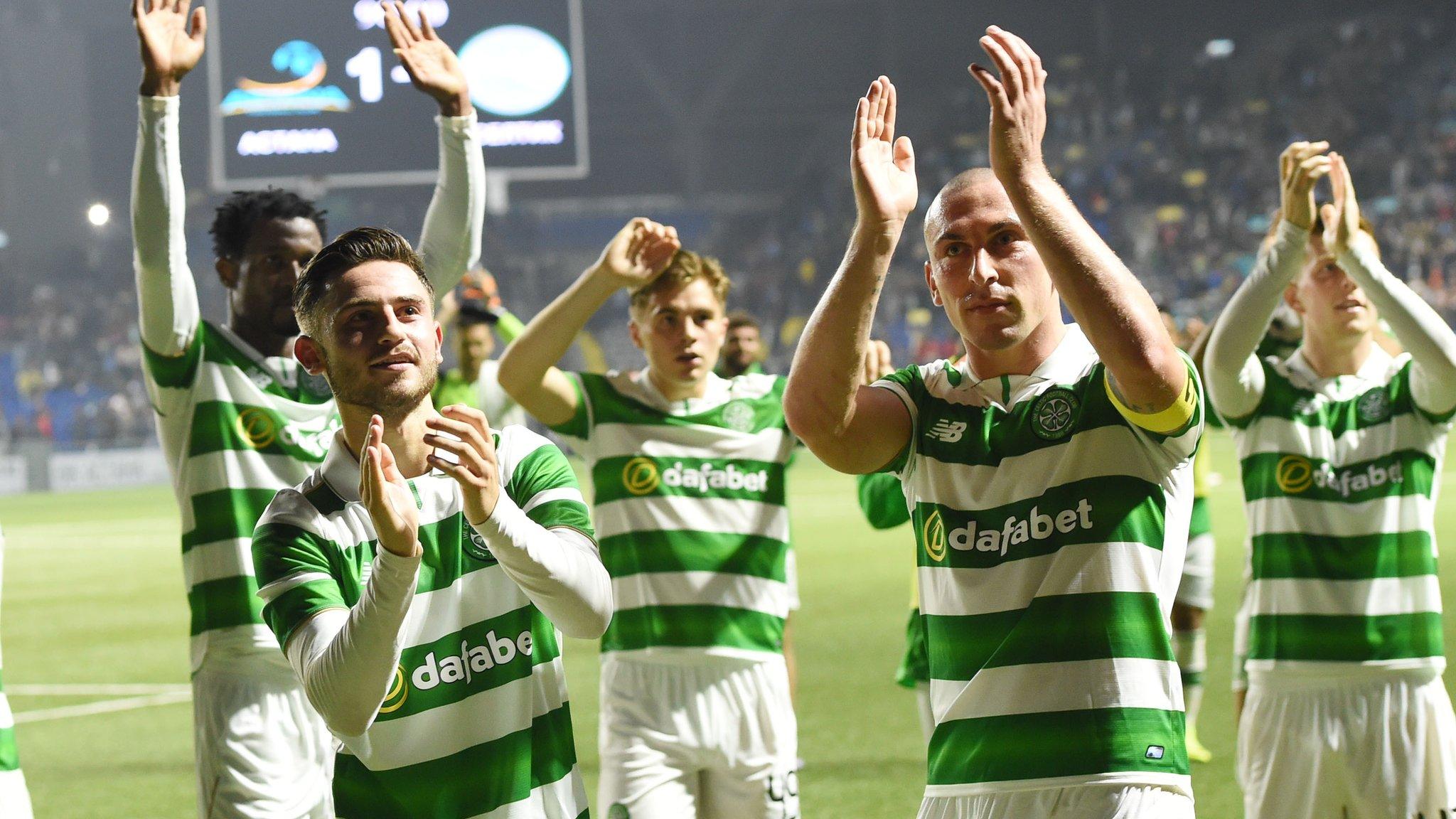 Celtic fought out a 1-1 draw in Kazakhstan